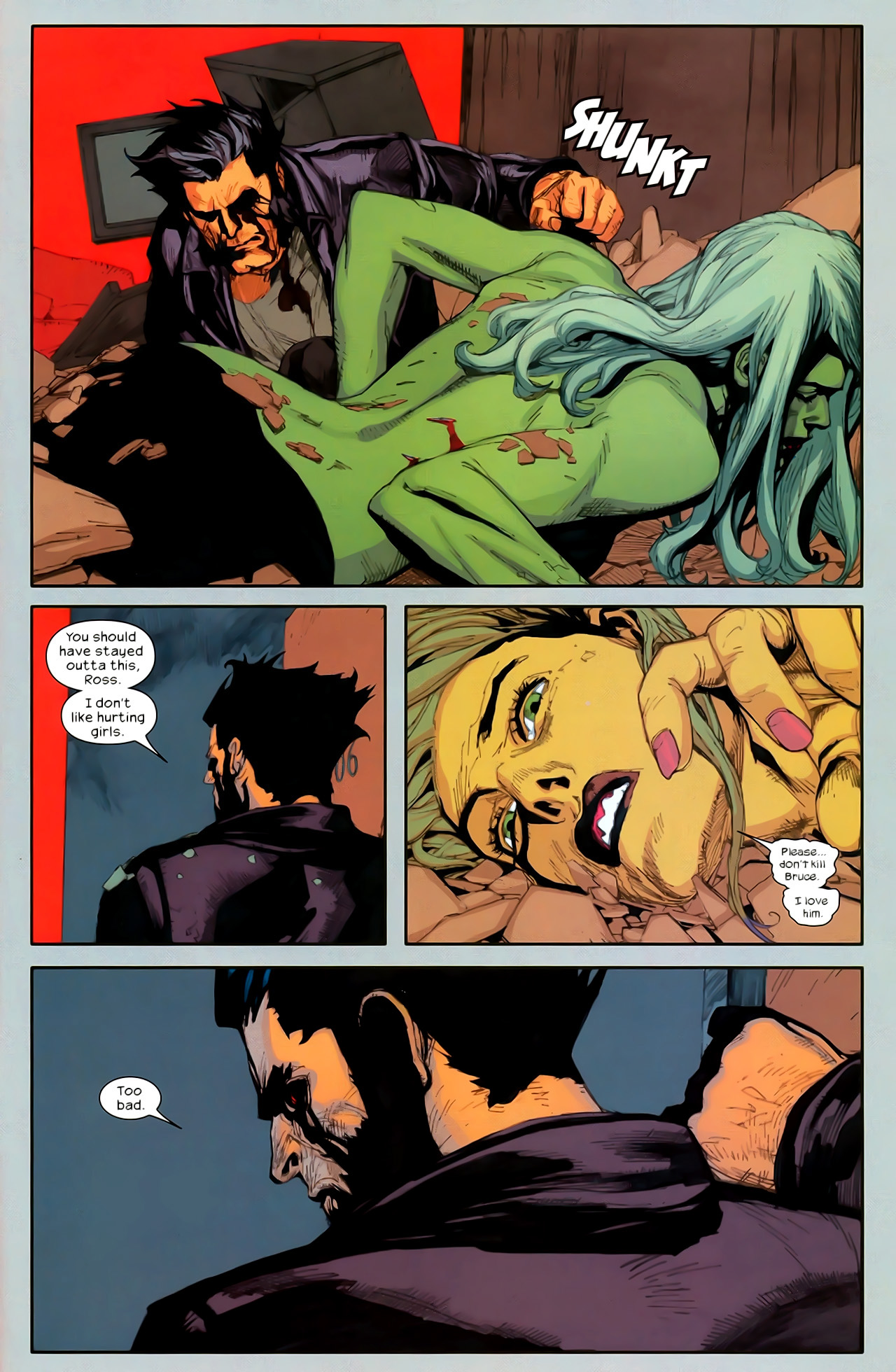 Read online Ultimate Wolverine vs. Hulk comic -  Issue #6 - 13