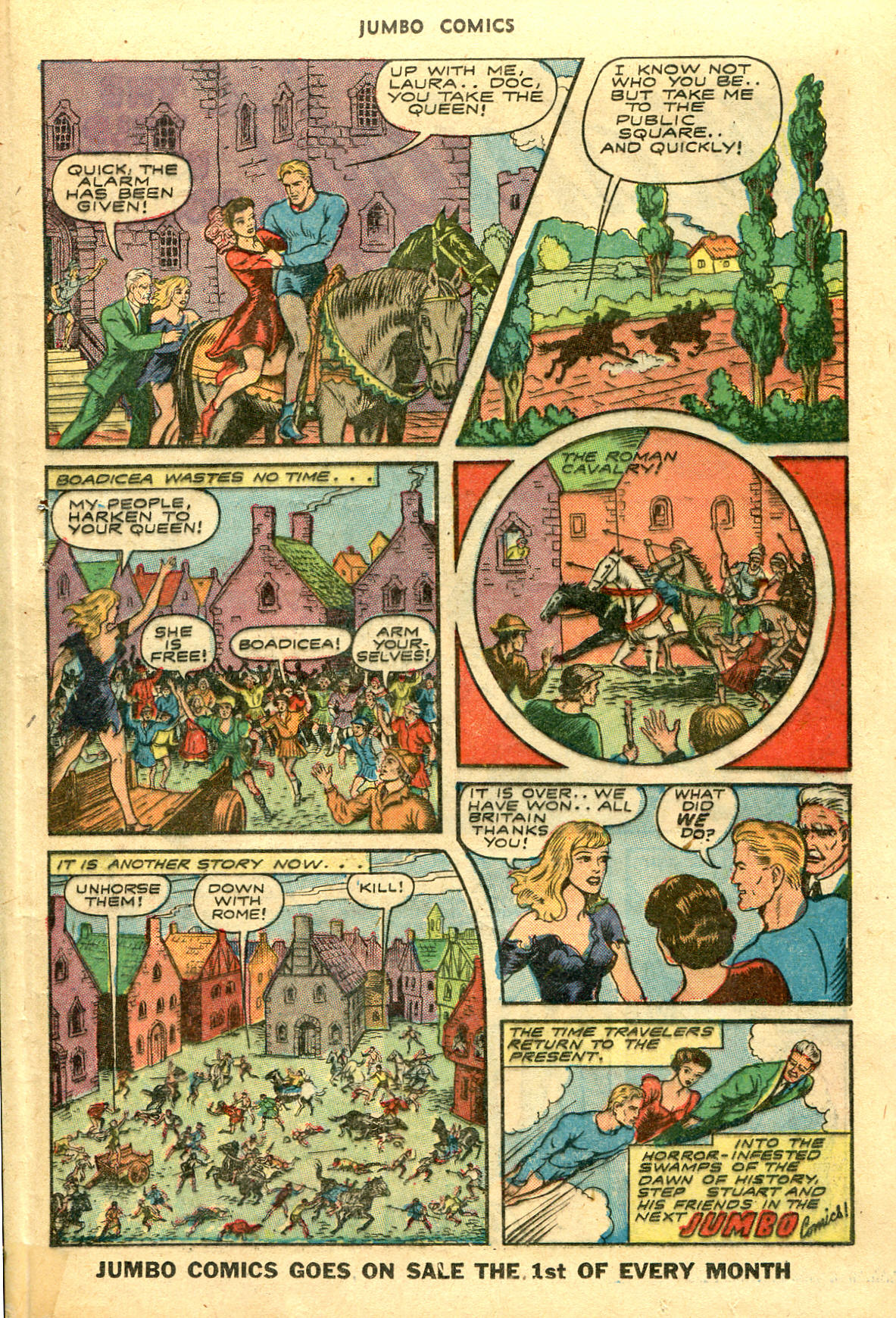 Read online Jumbo Comics comic -  Issue #63 - 32