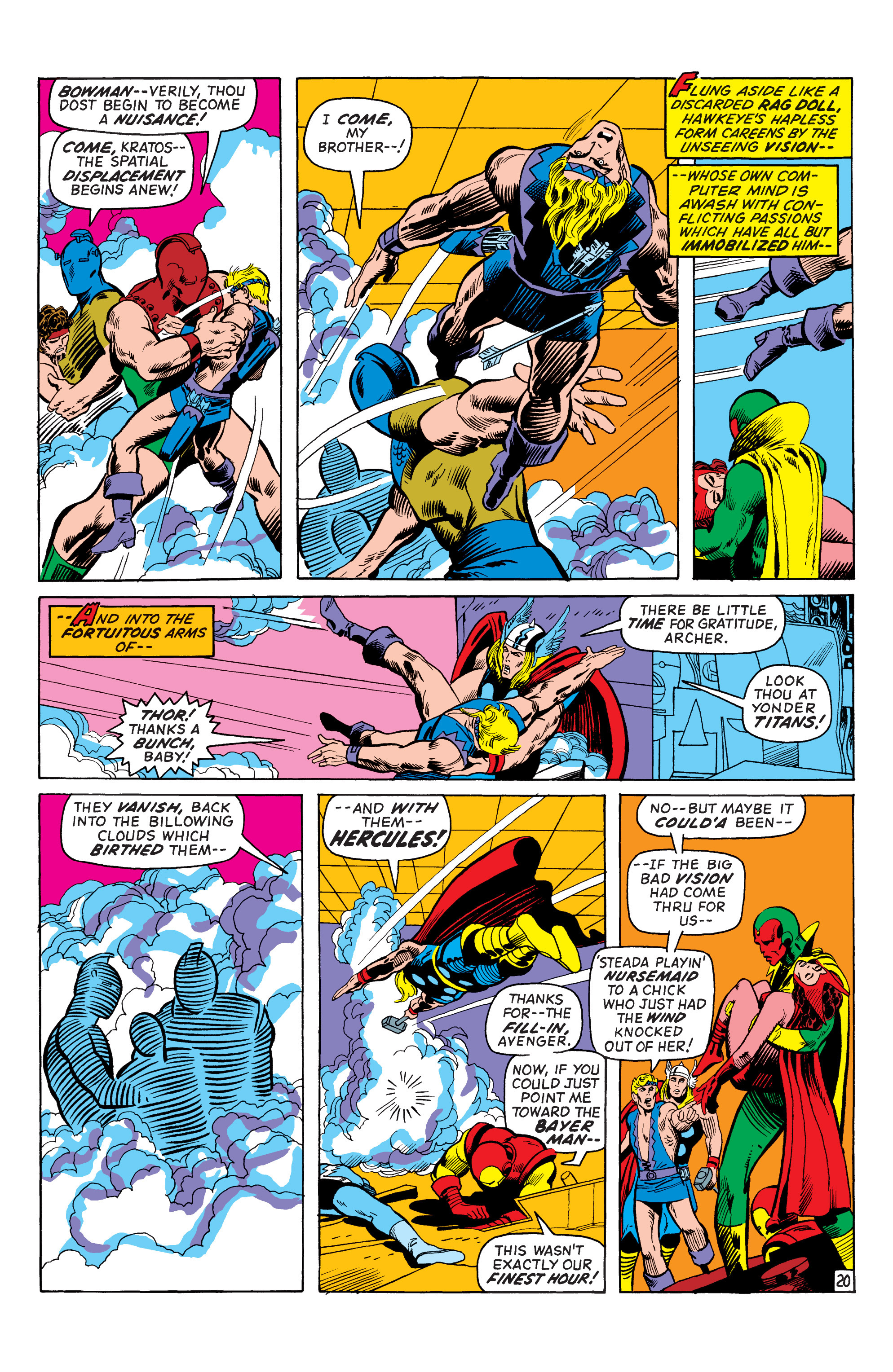 Read online Marvel Masterworks: The Avengers comic -  Issue # TPB 10 (Part 3) - 59