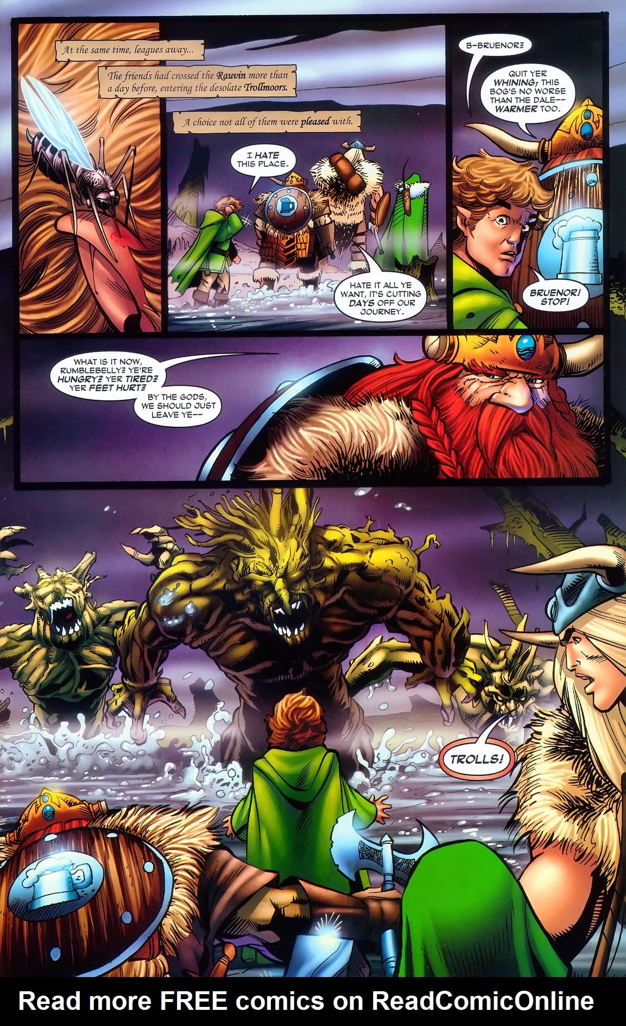 Read online Forgotten Realms: Streams of Silver comic -  Issue #2 - 29