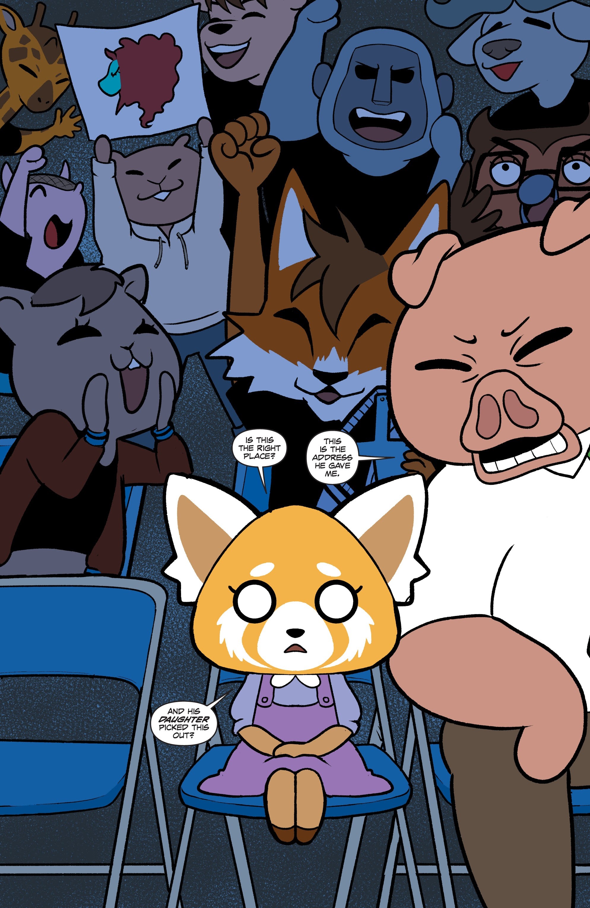 Read online Aggretsuko: Meet Her World comic -  Issue #3 - 9