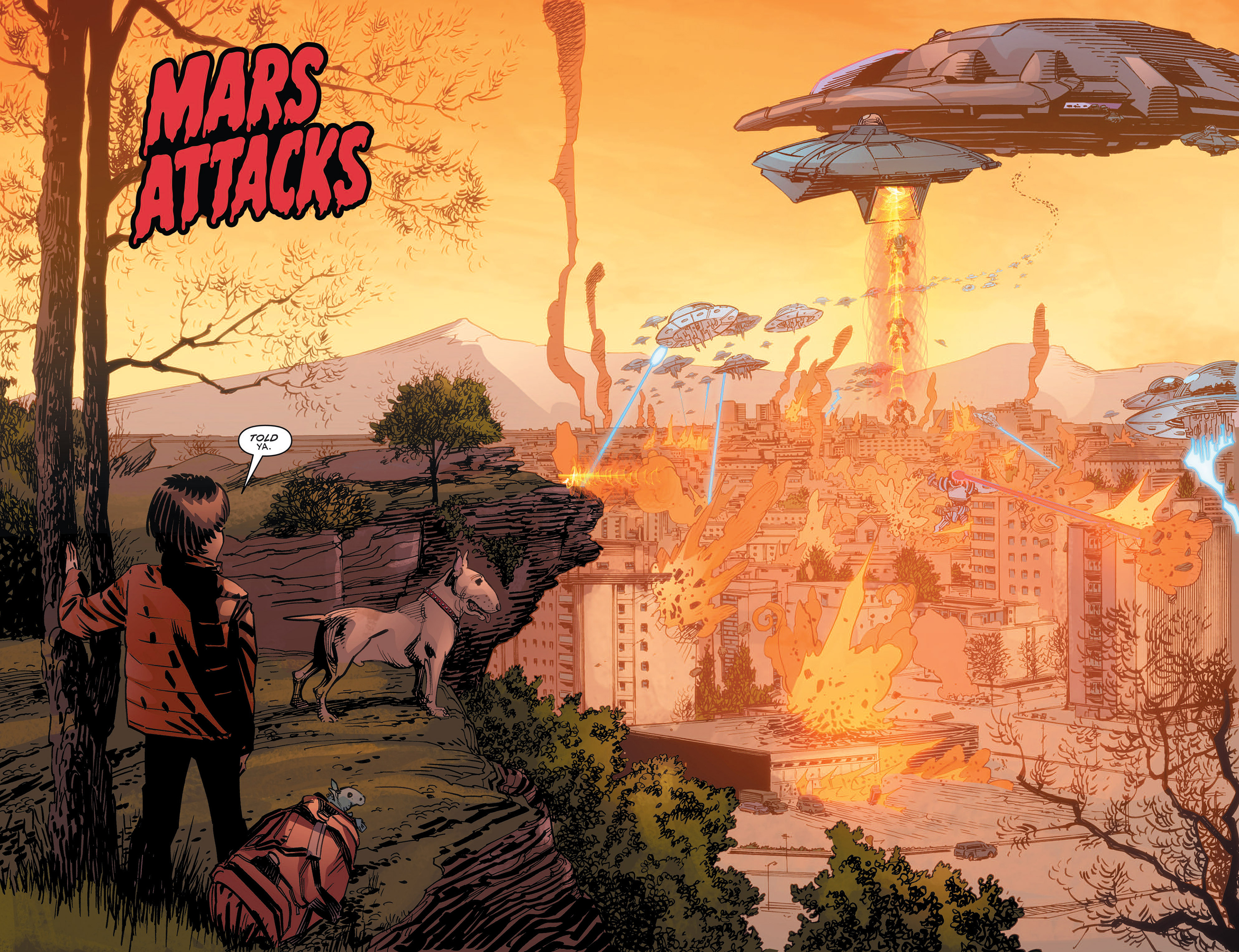 Read online Mars Attacks comic -  Issue #6 - 6