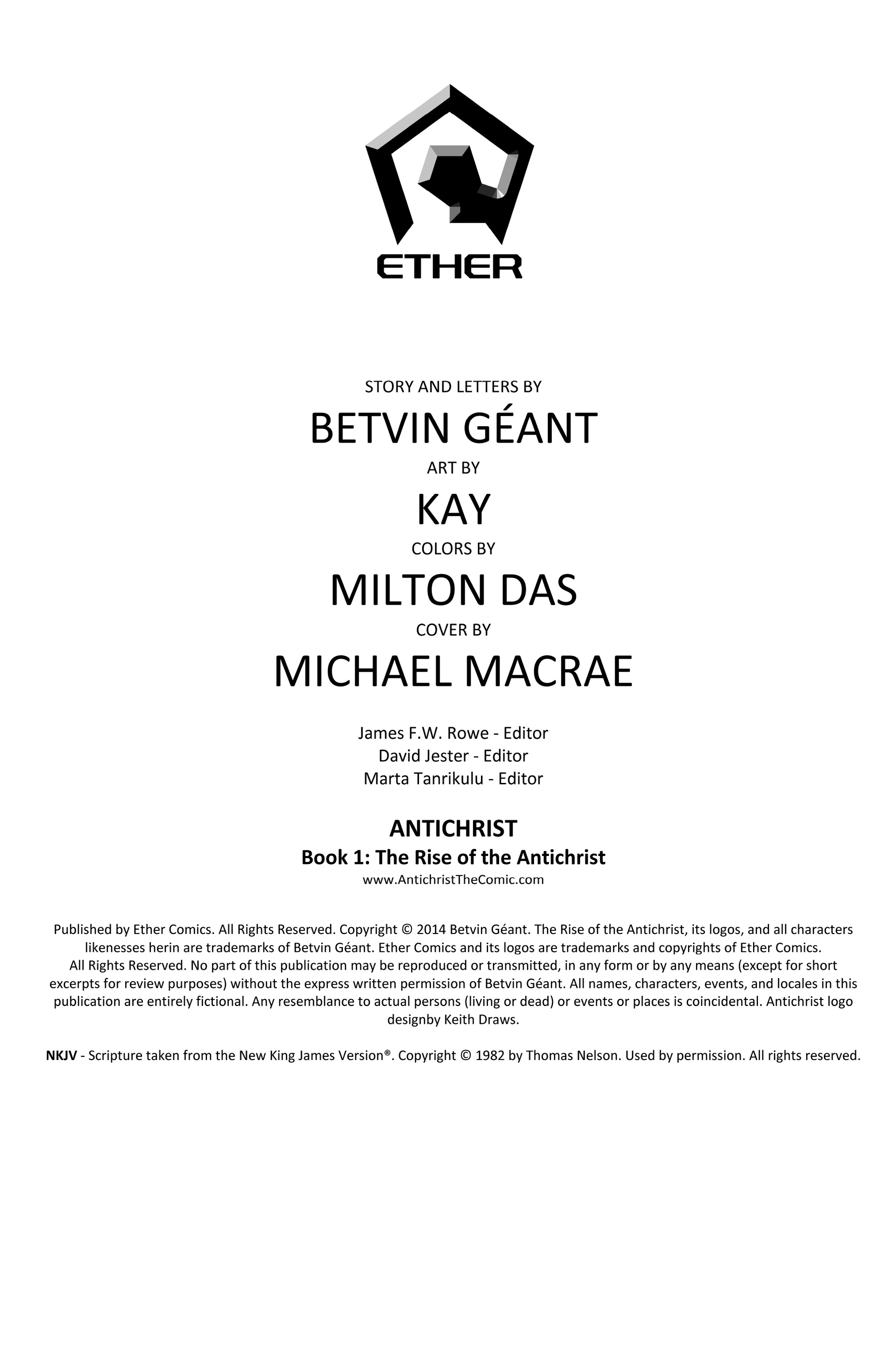 Read online The Rise of the Antichrist comic -  Issue #4 - 2