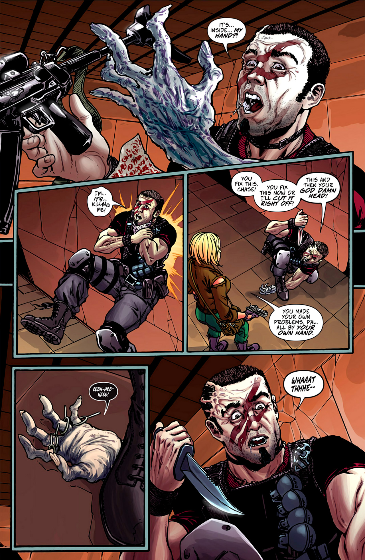 Read online Danger Girl and the Army of Darkness comic -  Issue #1 - 21