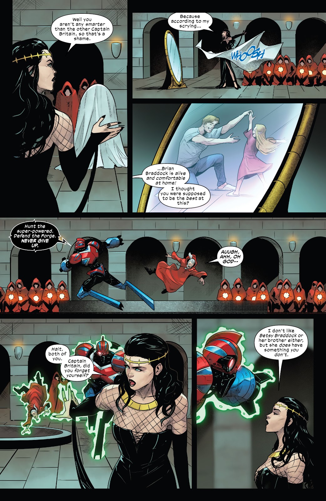 Betsy Braddock: Captain Britain issue 3 - Page 18