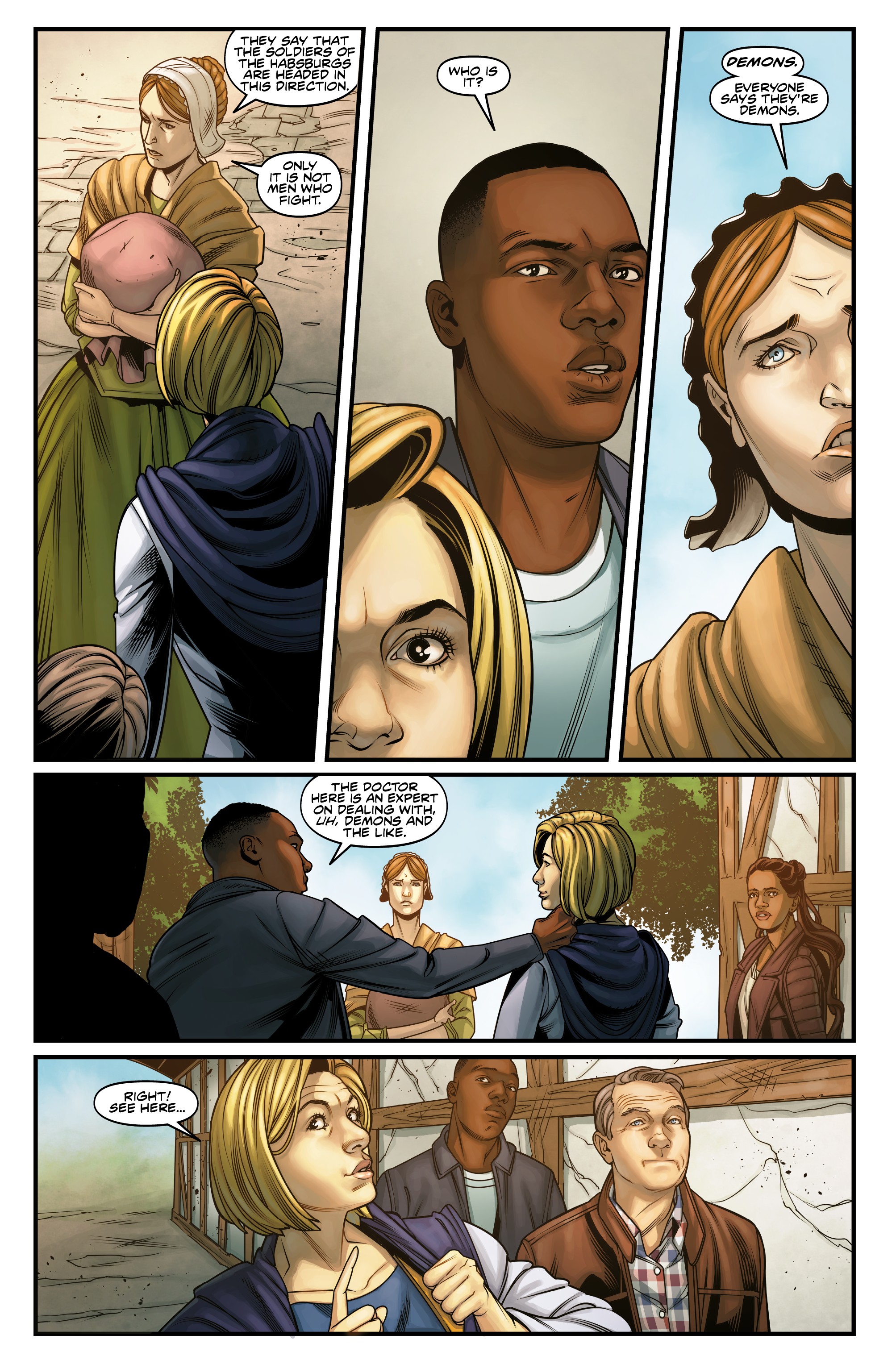 Read online Doctor Who: The Thirteenth Doctor comic -  Issue #5 - 13