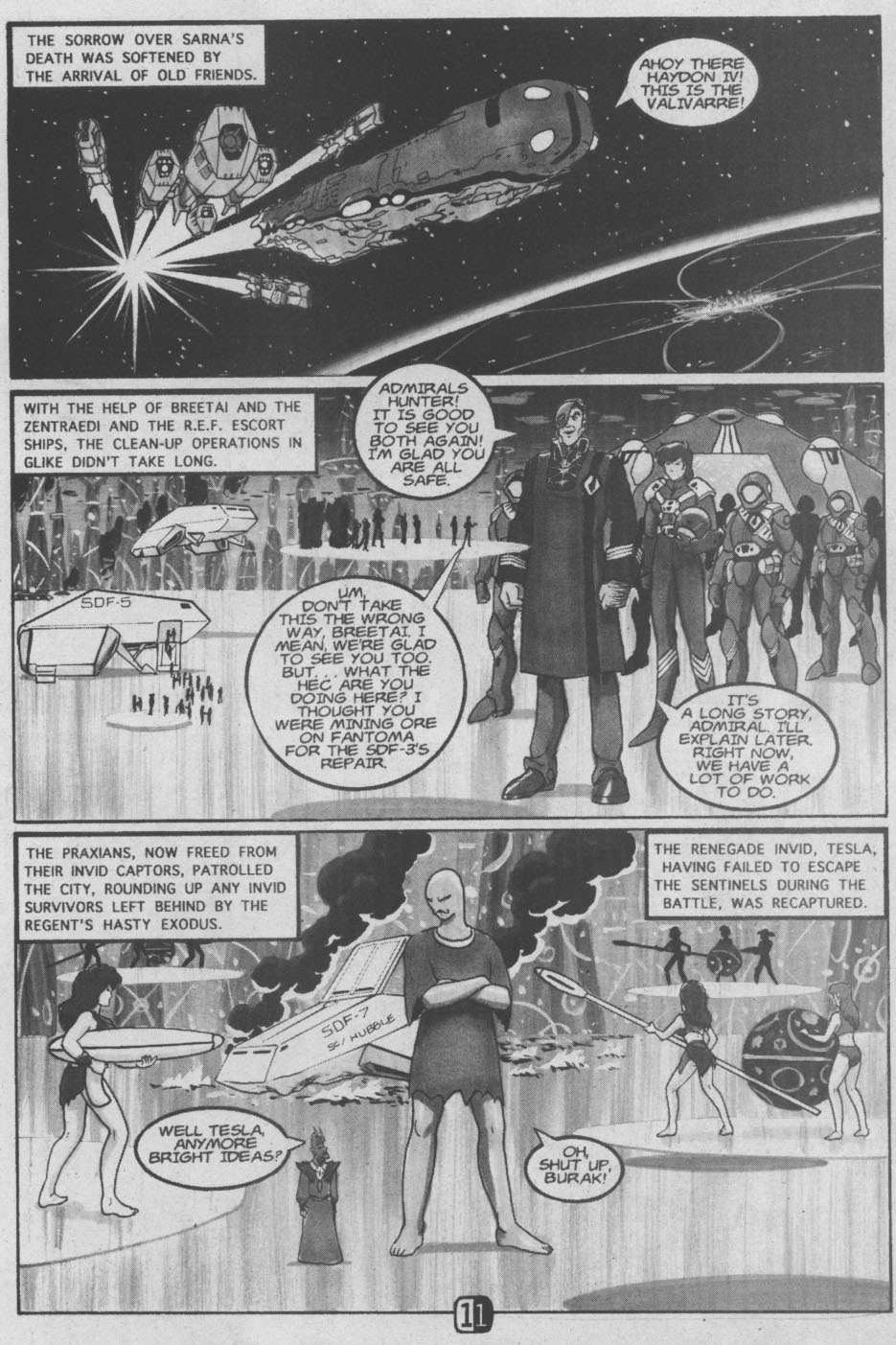 Read online Robotech II: The Sentinels comic -  Issue #8 - 15