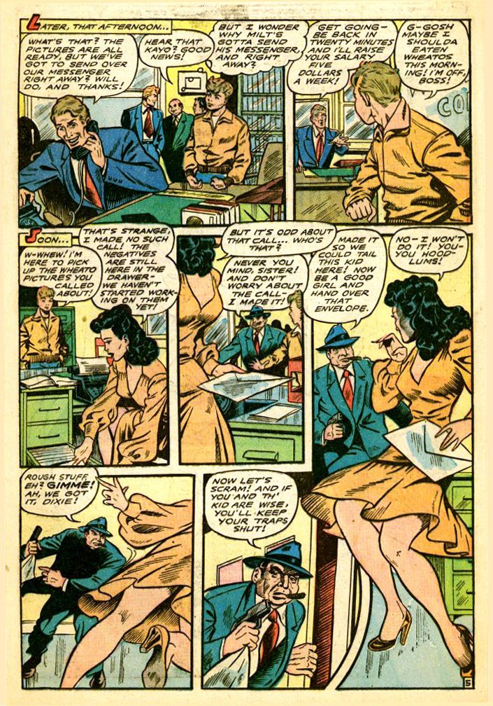 Read online Fight Comics comic -  Issue #56 - 25