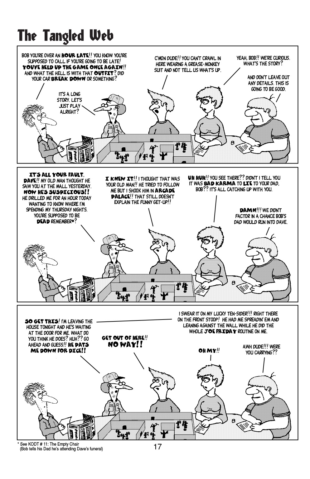 Read online Knights of the Dinner Table comic -  Issue #15 - 19