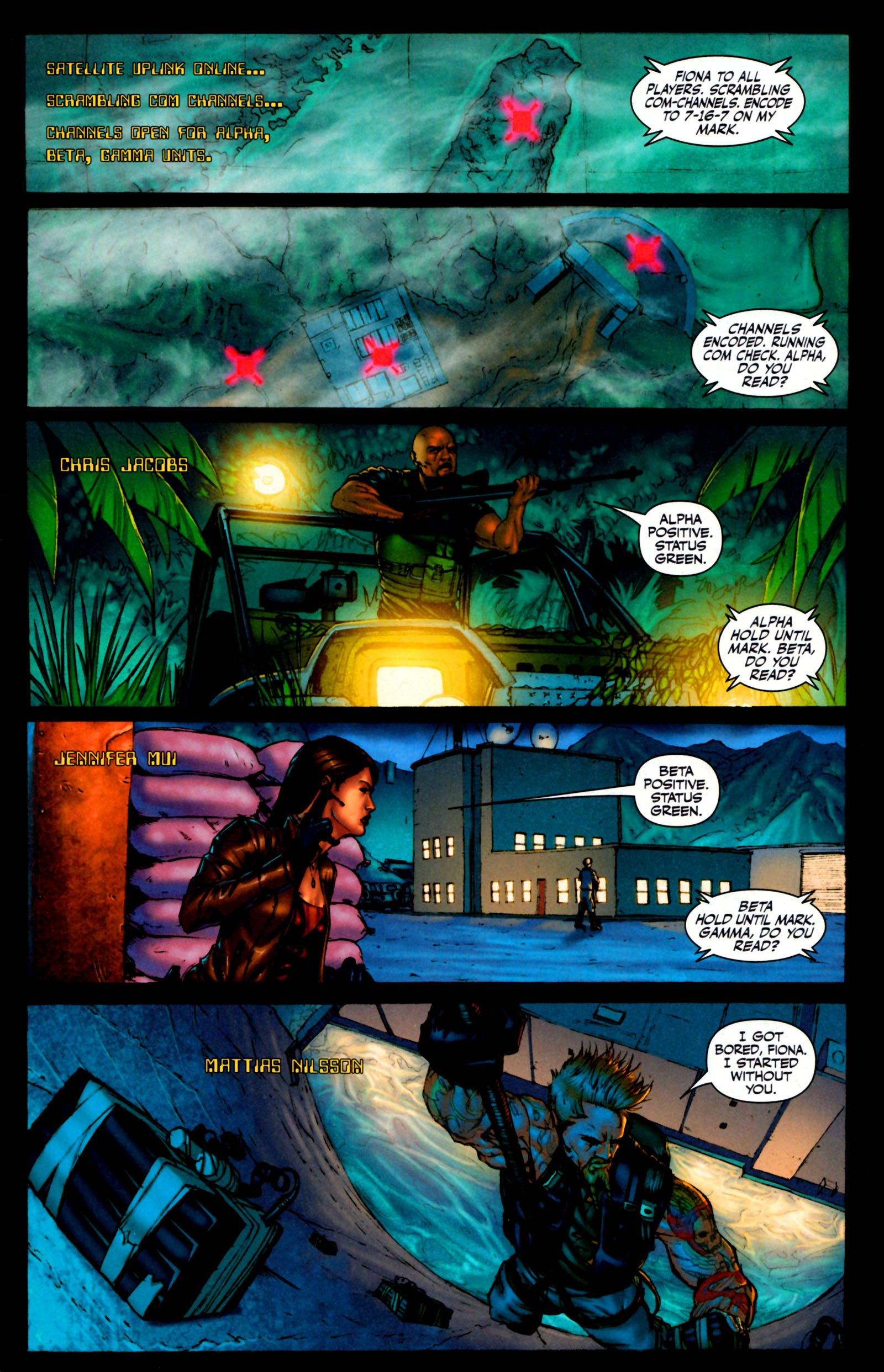 Read online Mercenaries comic -  Issue #1 - 4