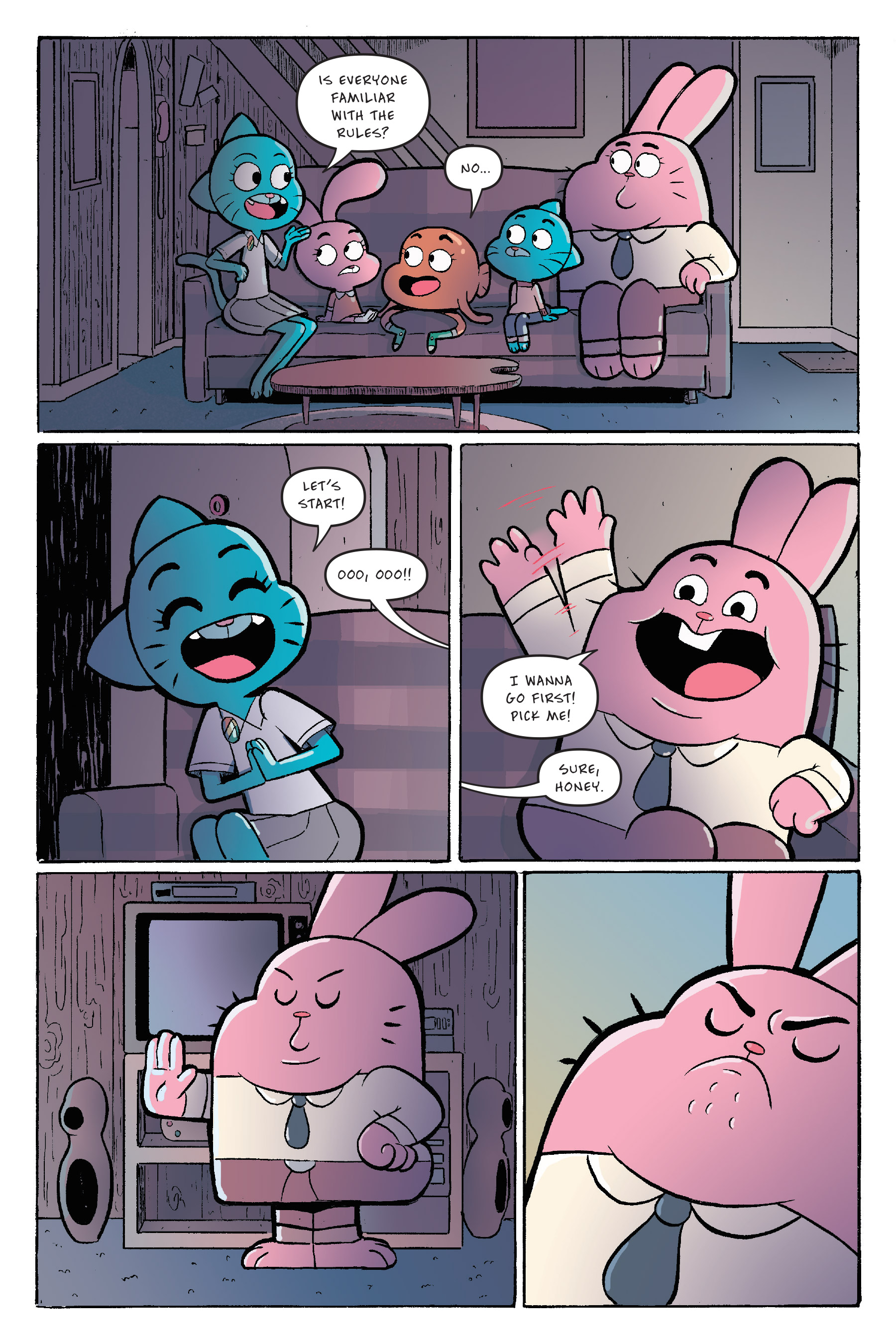 Read online The Amazing World of Gumball: The Storm comic -  Issue # TPB - 19