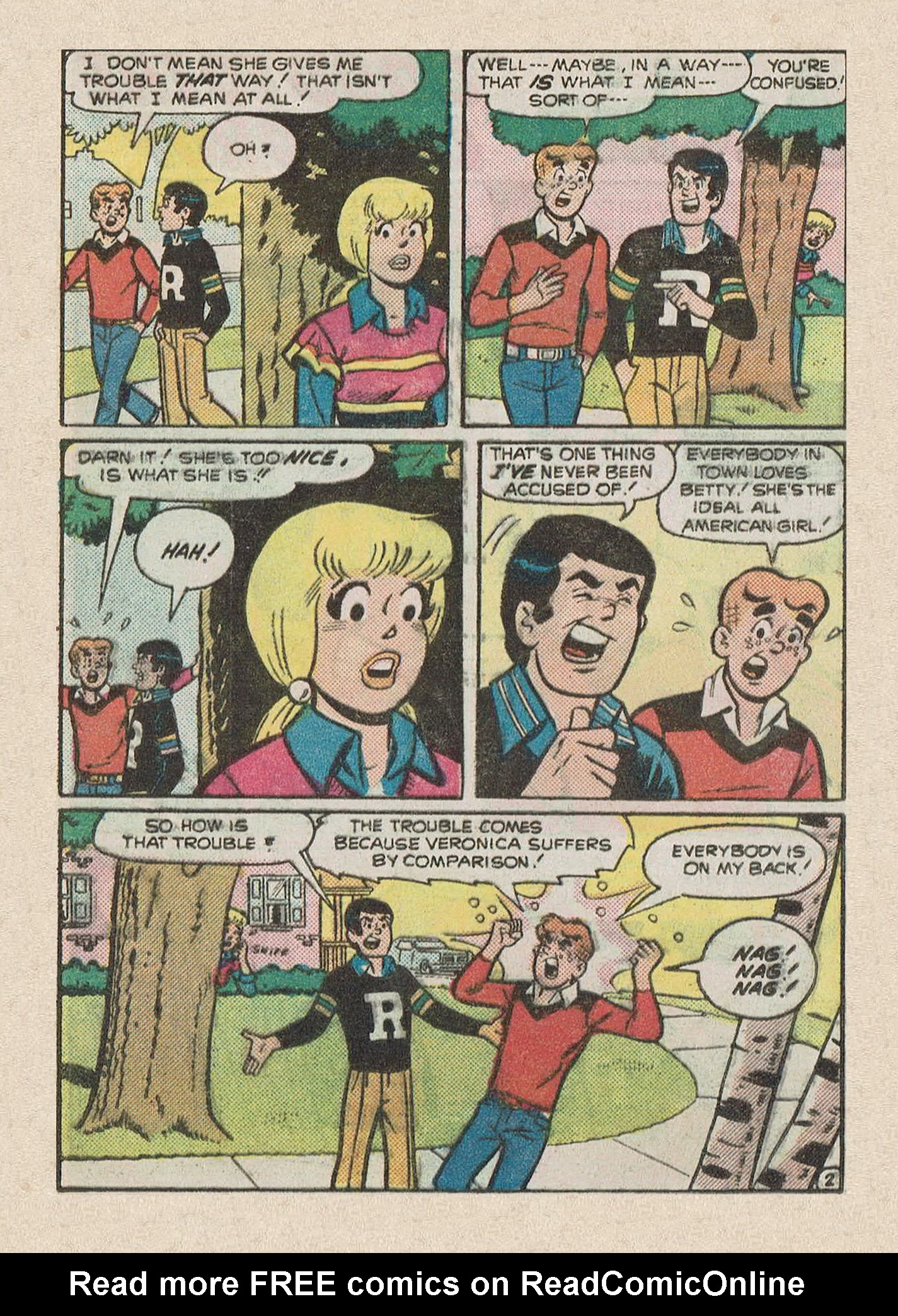 Read online Betty and Veronica Digest Magazine comic -  Issue #28 - 76