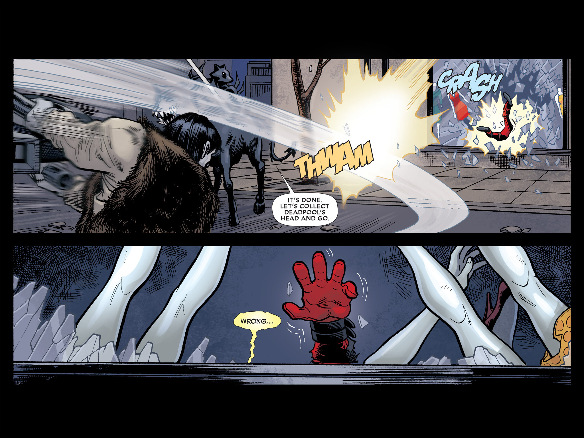 Read online Deadpool: The Gauntlet Infinite Comic comic -  Issue #10 - 11