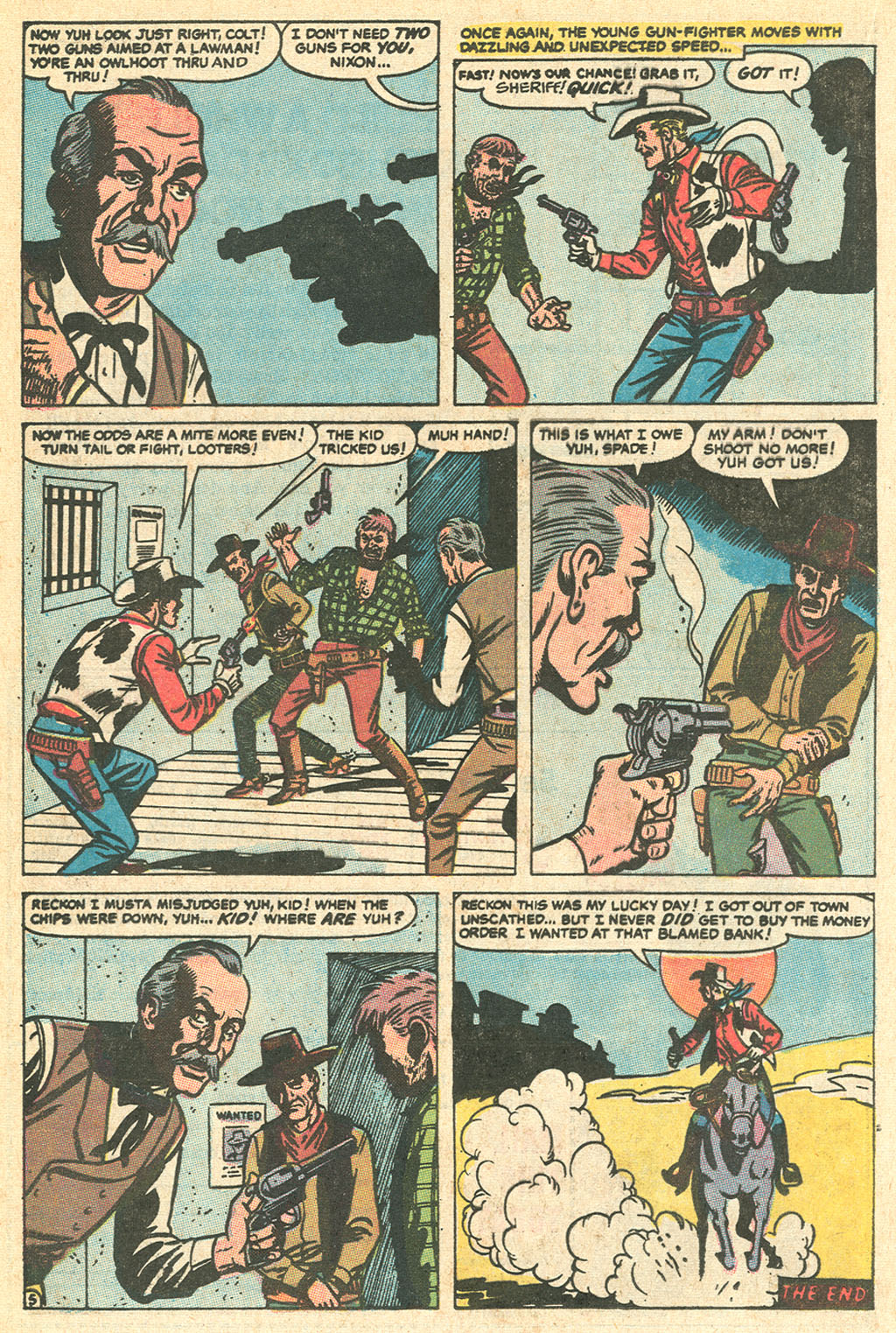 Read online Kid Colt Outlaw comic -  Issue #144 - 16