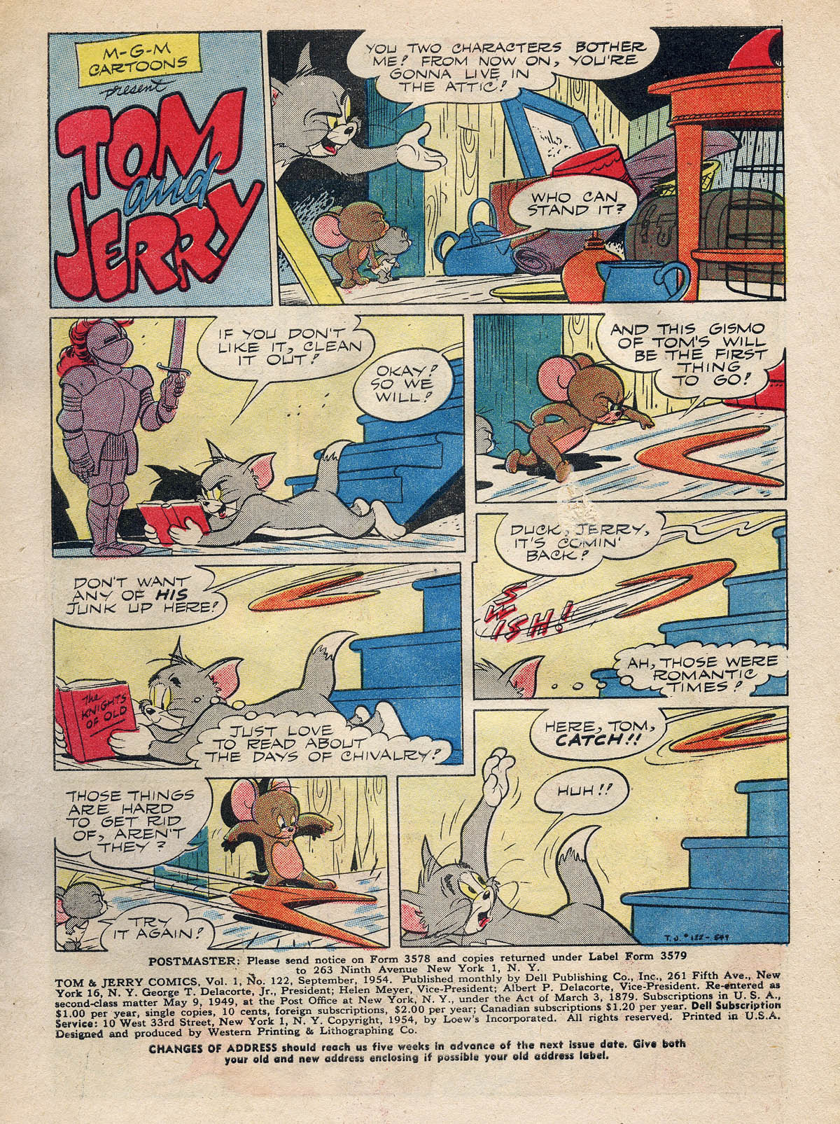 Read online Tom & Jerry Comics comic -  Issue #122 - 3
