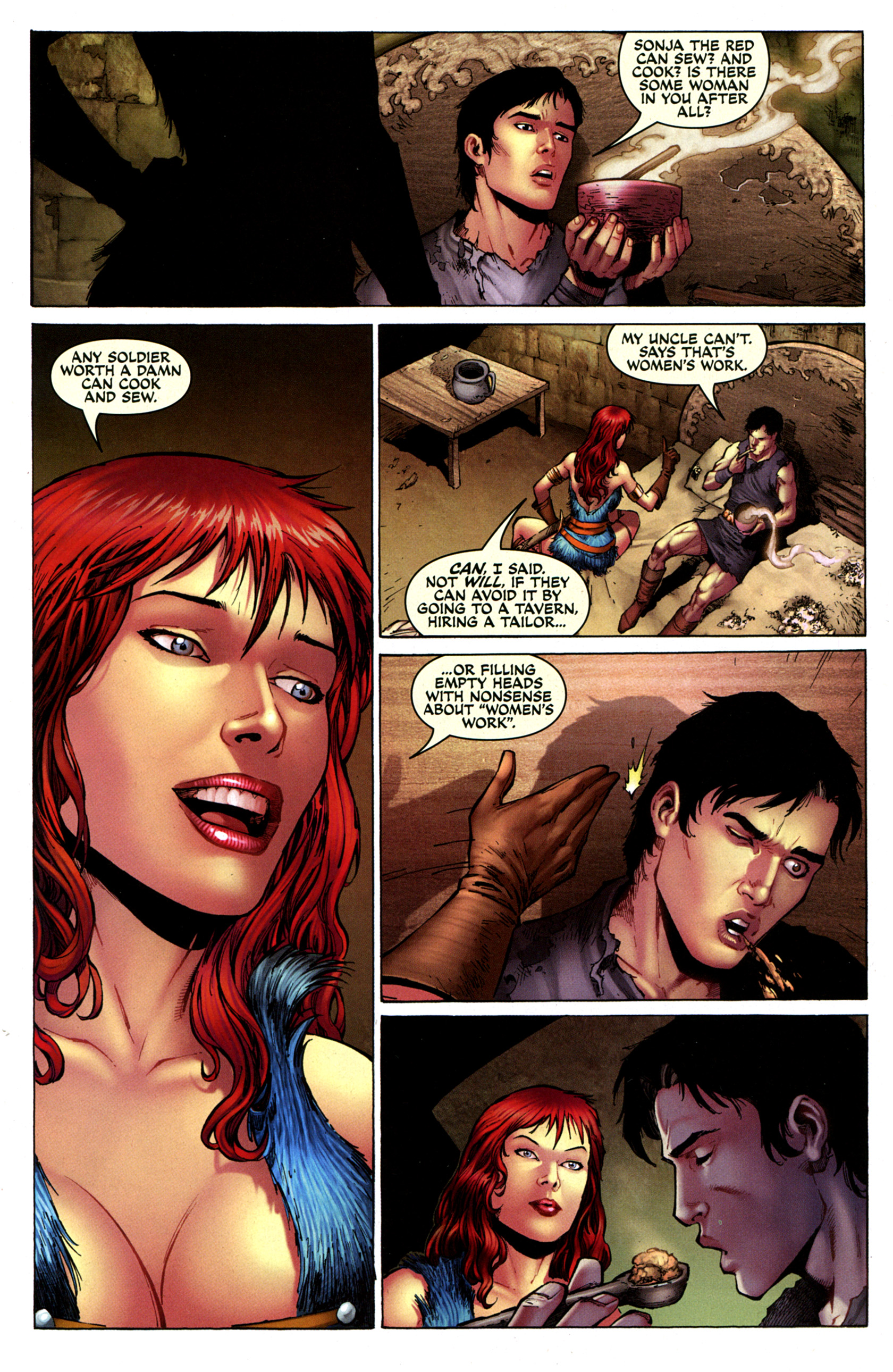 Read online Red Sonja: Blue comic -  Issue # Full - 22
