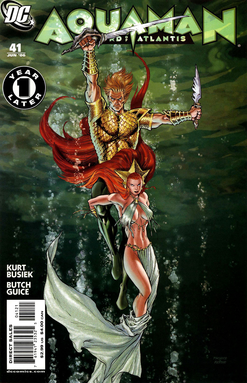 Read online Aquaman: Sword of Atlantis comic -  Issue #41 - 1