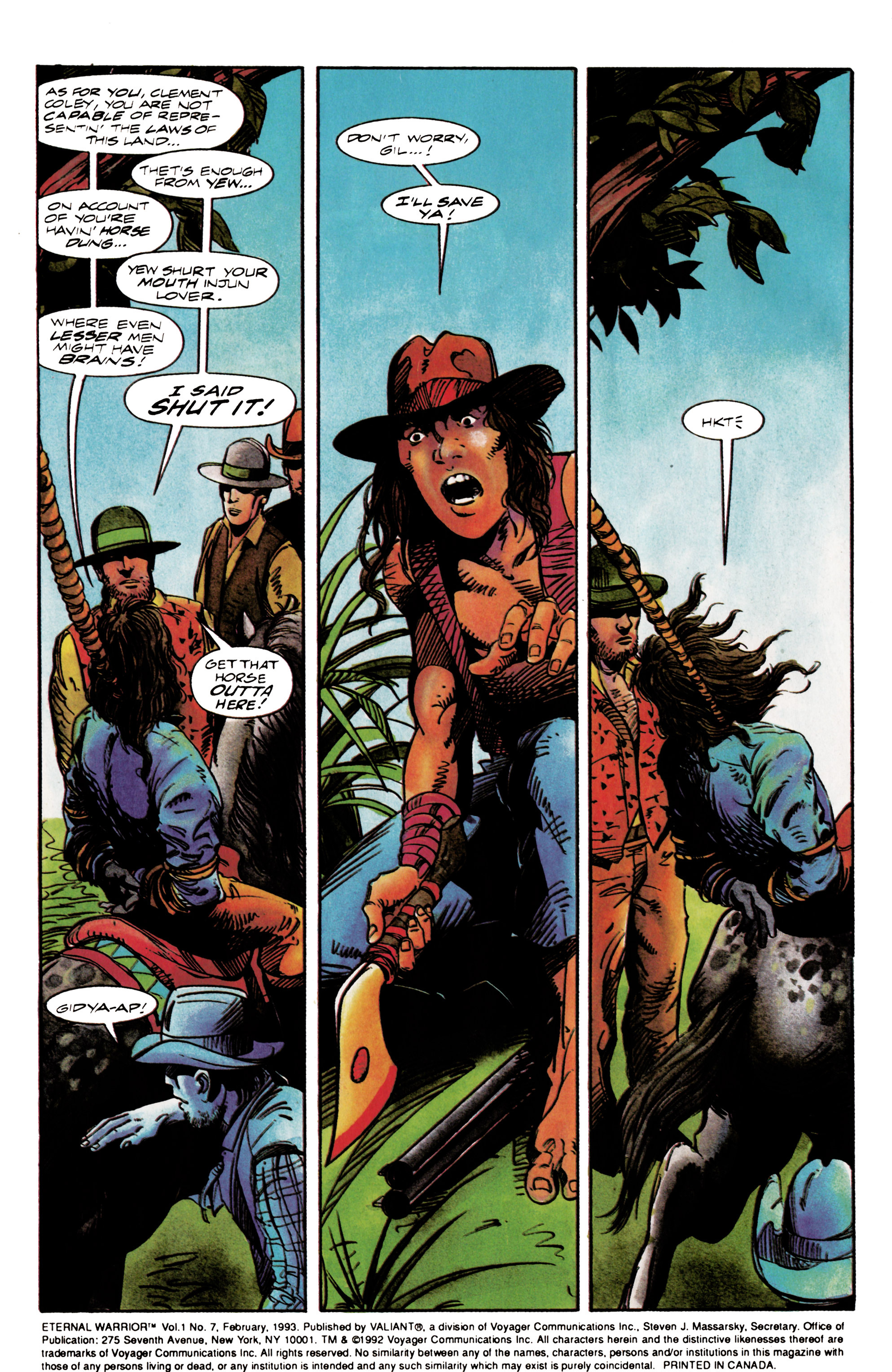 Read online Eternal Warrior (1992) comic -  Issue #7 - 3
