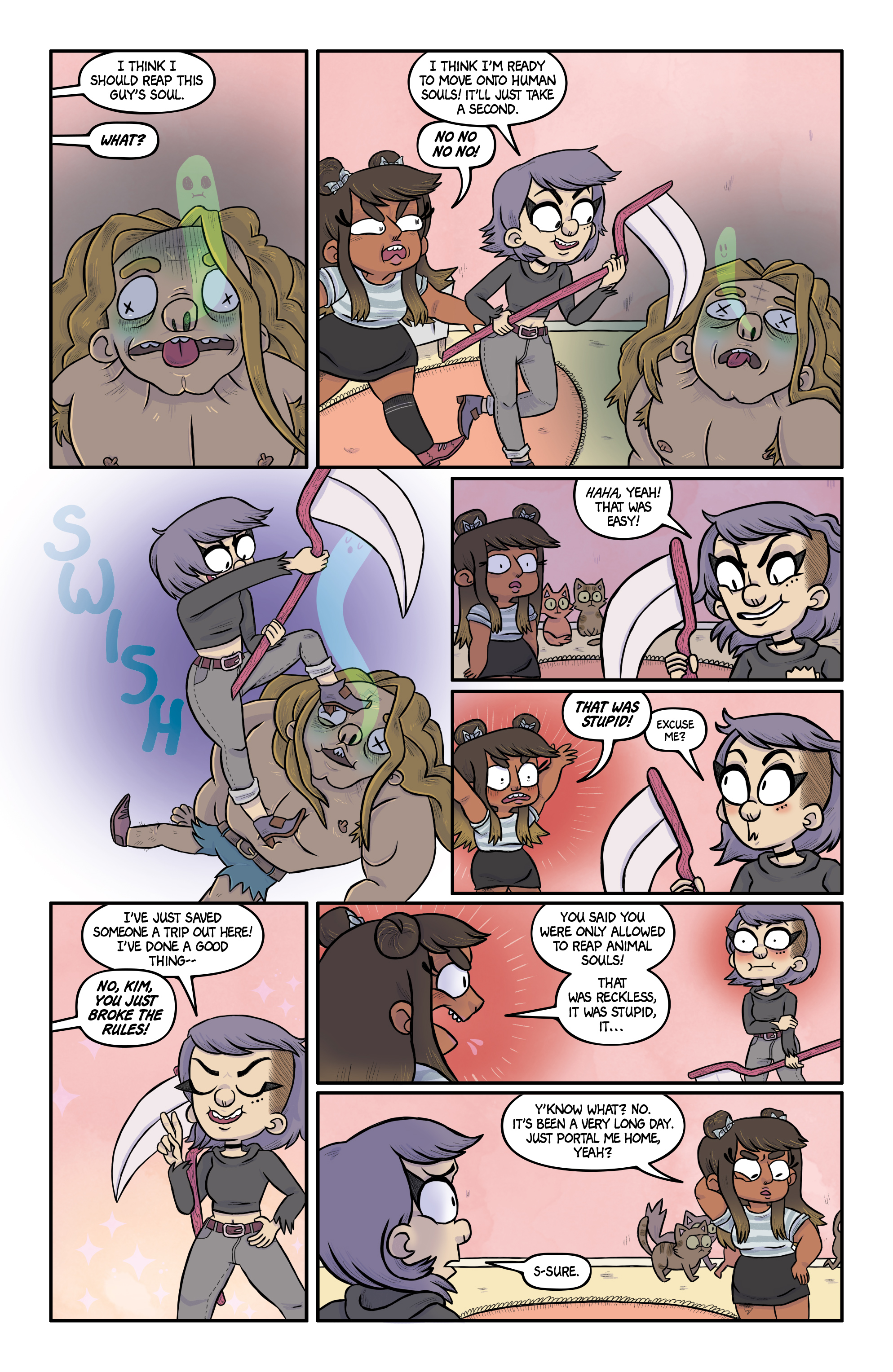 Read online Kim Reaper comic -  Issue #2 - 23