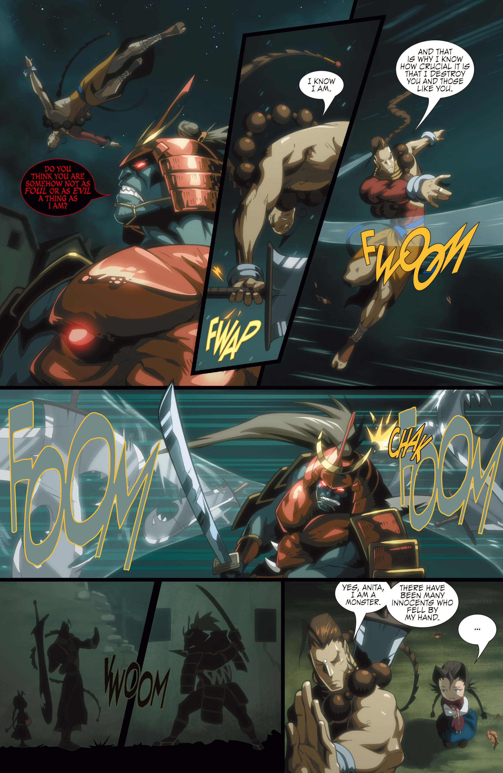 Read online Darkstalkers: The Night Warriors comic -  Issue #2 - 6