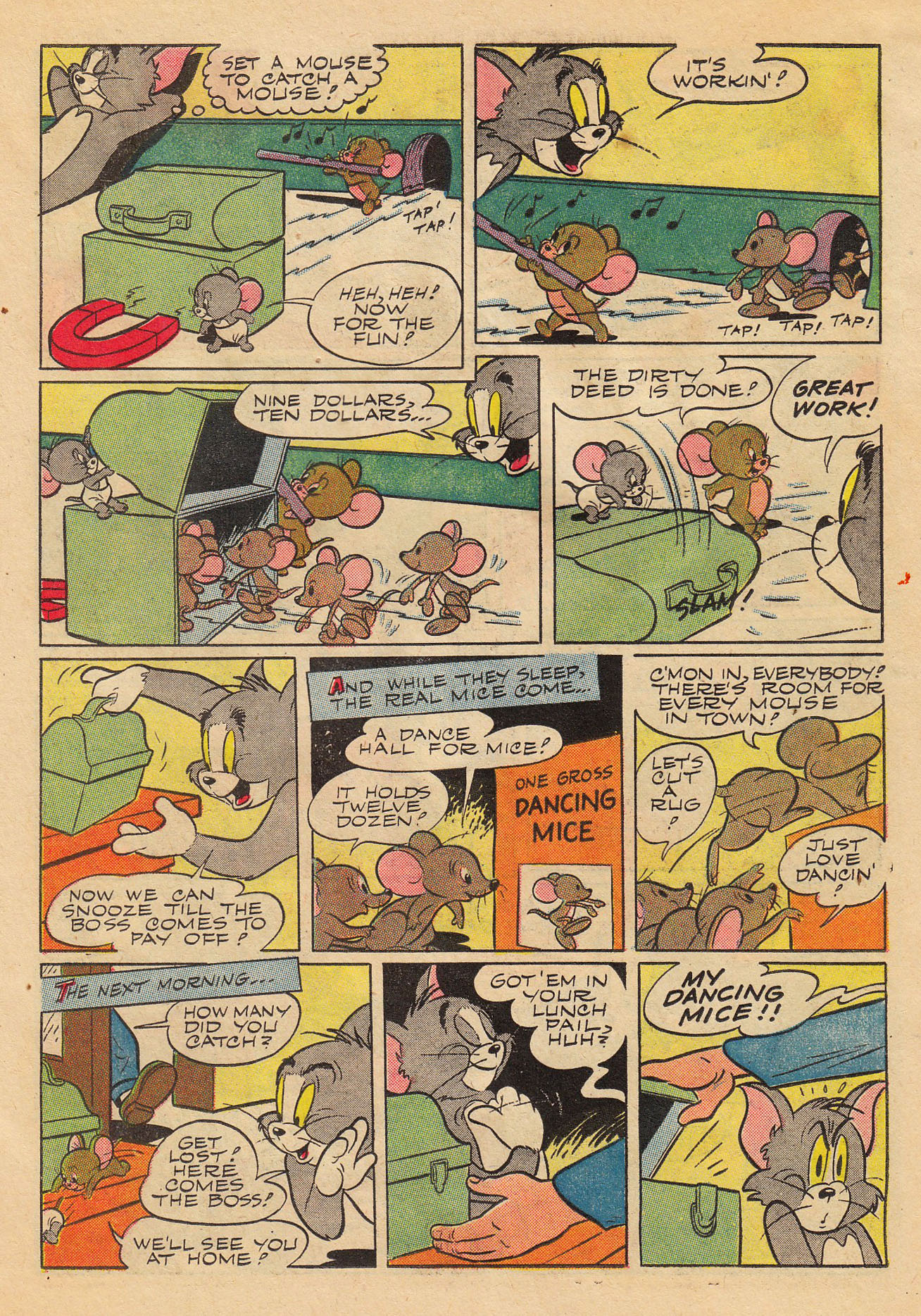 Read online Tom & Jerry Comics comic -  Issue #130 - 11