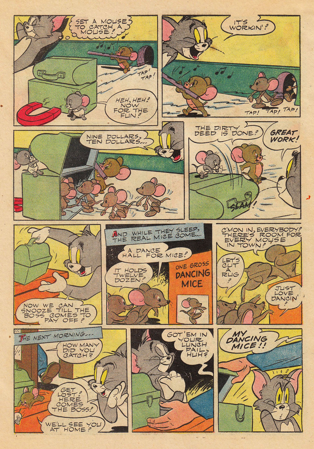 Read online Tom & Jerry Comics comic -  Issue #130 - 11