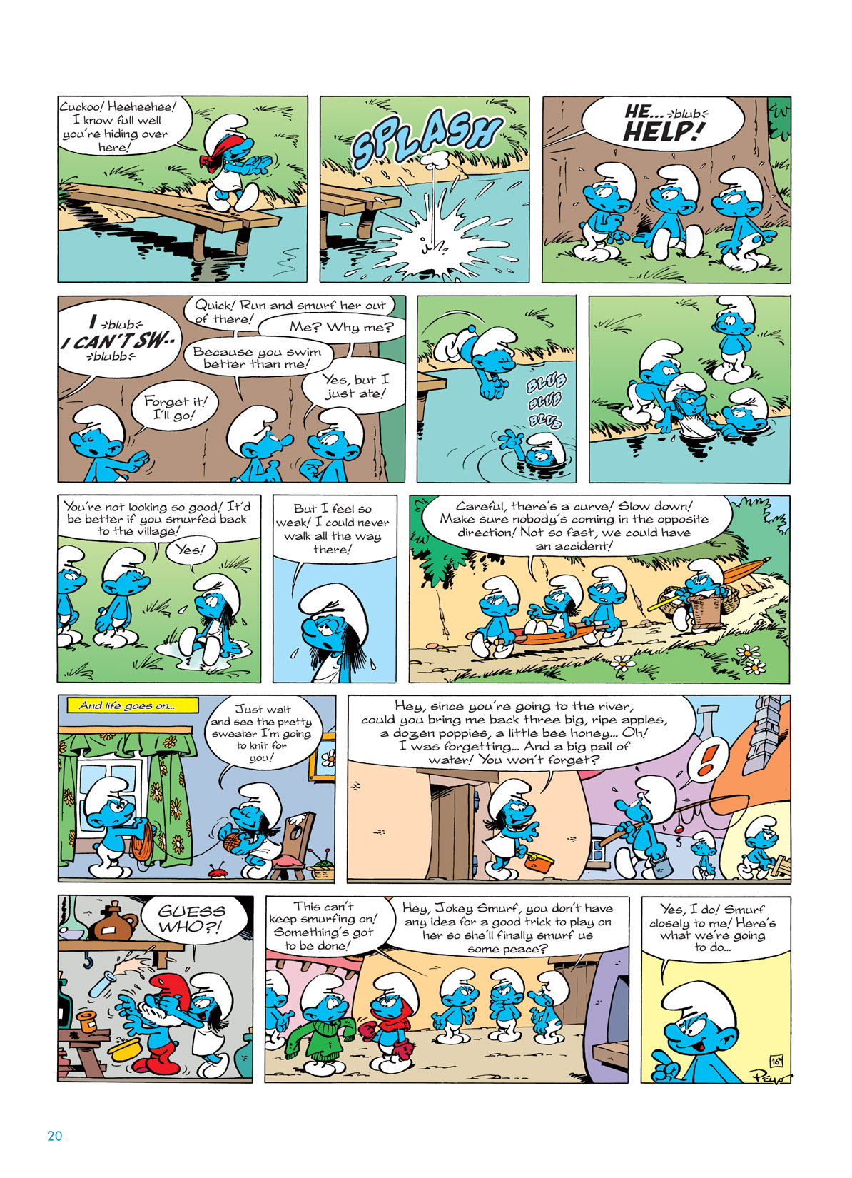 Read online The Smurfs comic -  Issue #4 - 20