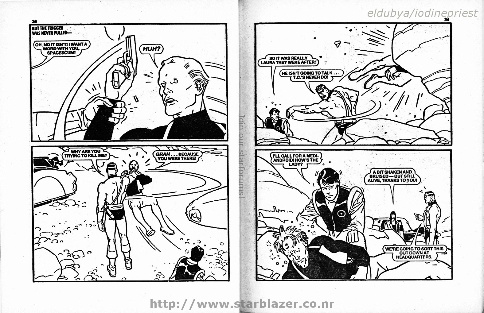 Read online Starblazer comic -  Issue #265 - 21