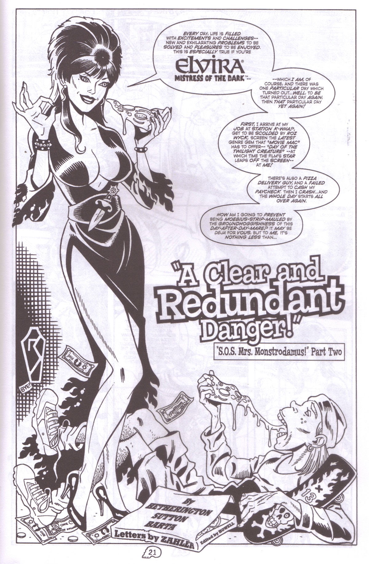 Read online Elvira, Mistress of the Dark comic -  Issue #166 - 19