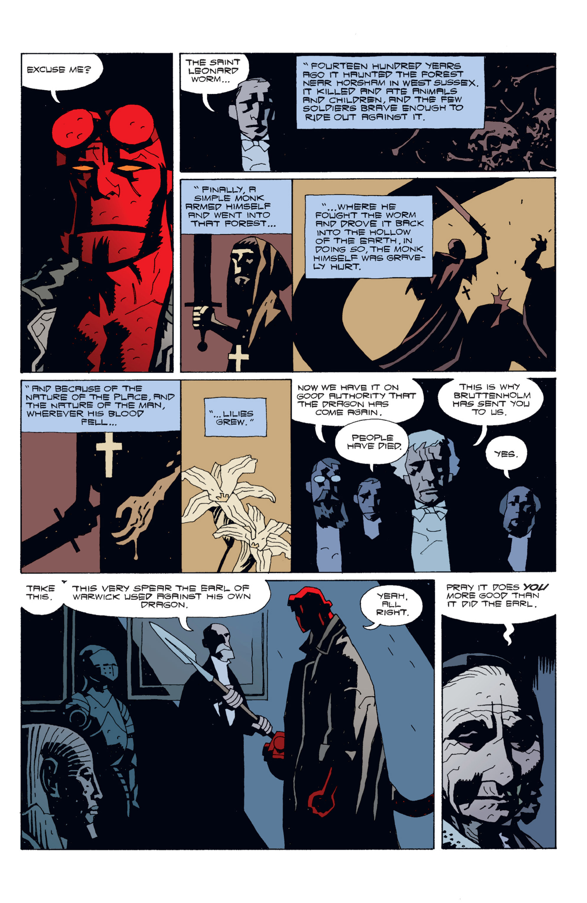 Read online Hellboy comic -  Issue #4 - 12