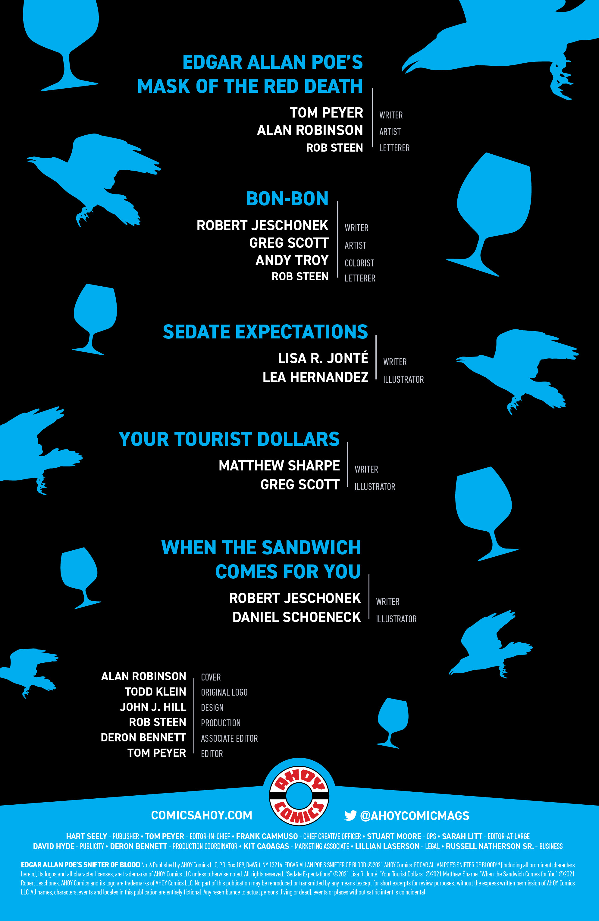 Read online Edgar Allan Poe's Snifter of Blood comic -  Issue #6 - 2