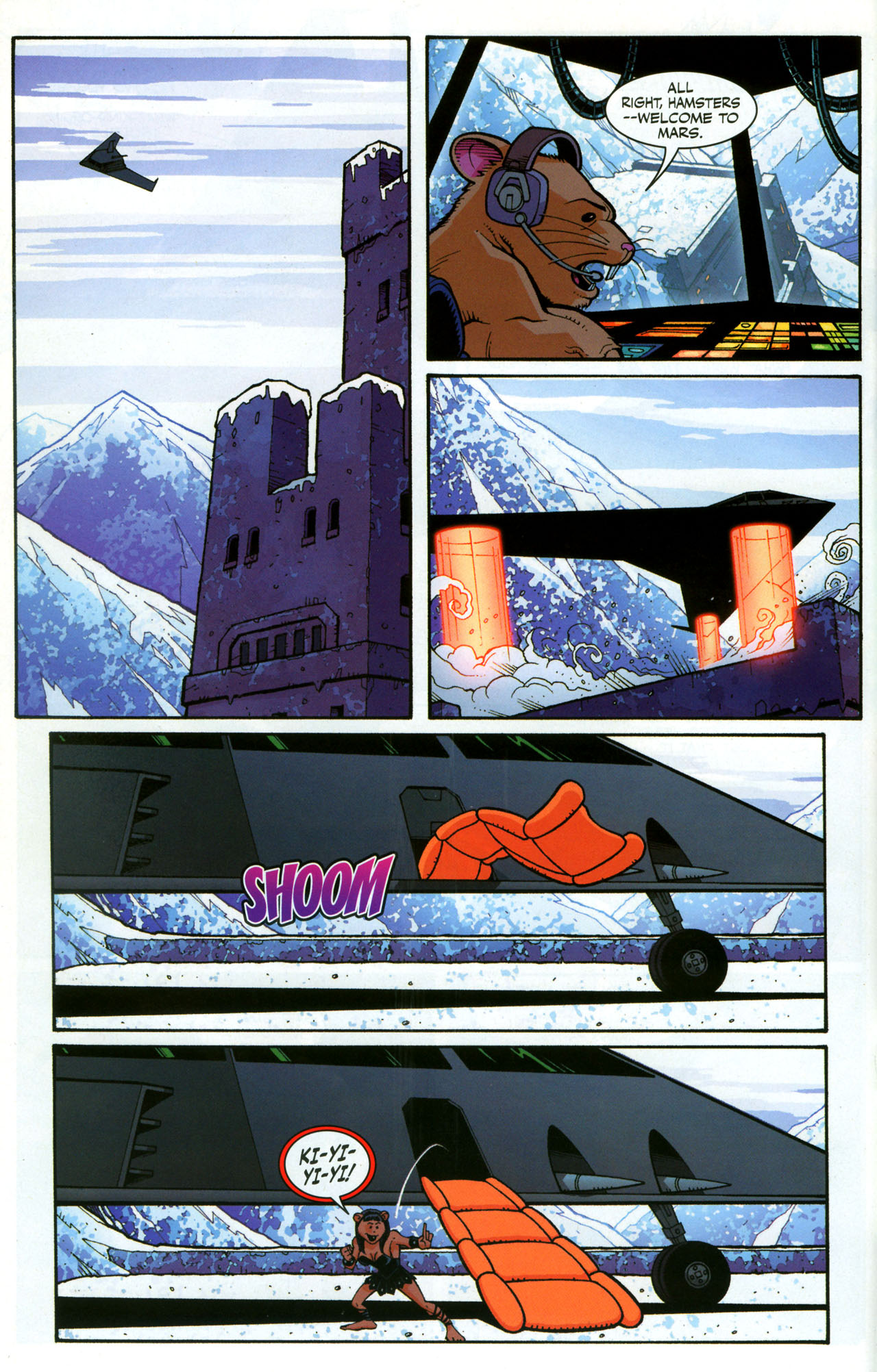 Read online Adolescent Radioactive Black Belt Hamsters (2008) comic -  Issue #1 - 17