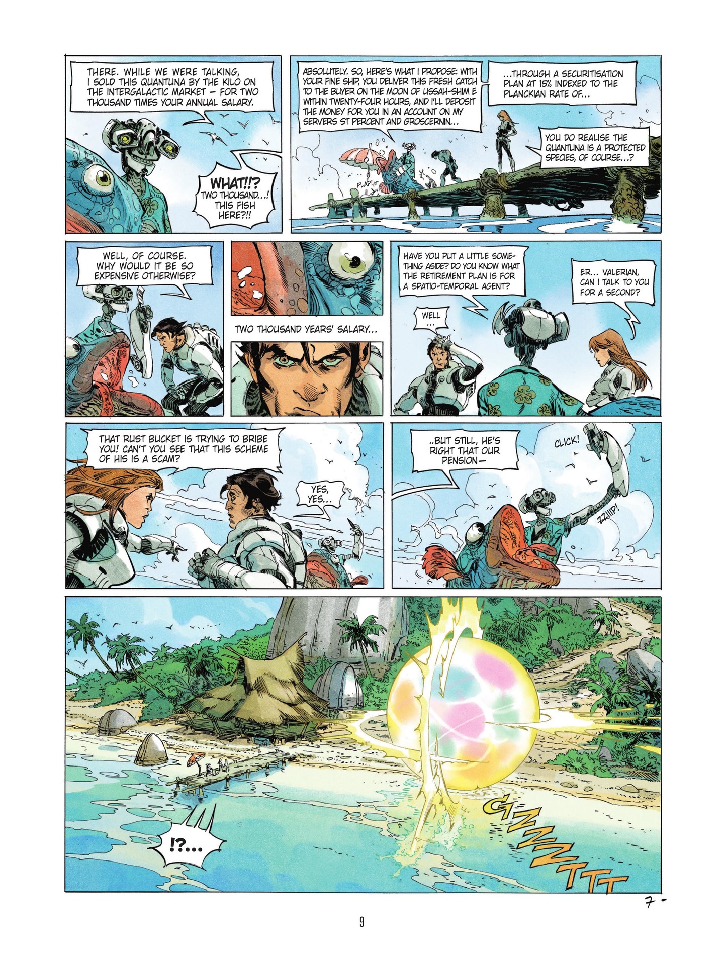 Read online Valerian and Laureline: Shingouzlooz Inc comic -  Issue # Full - 11