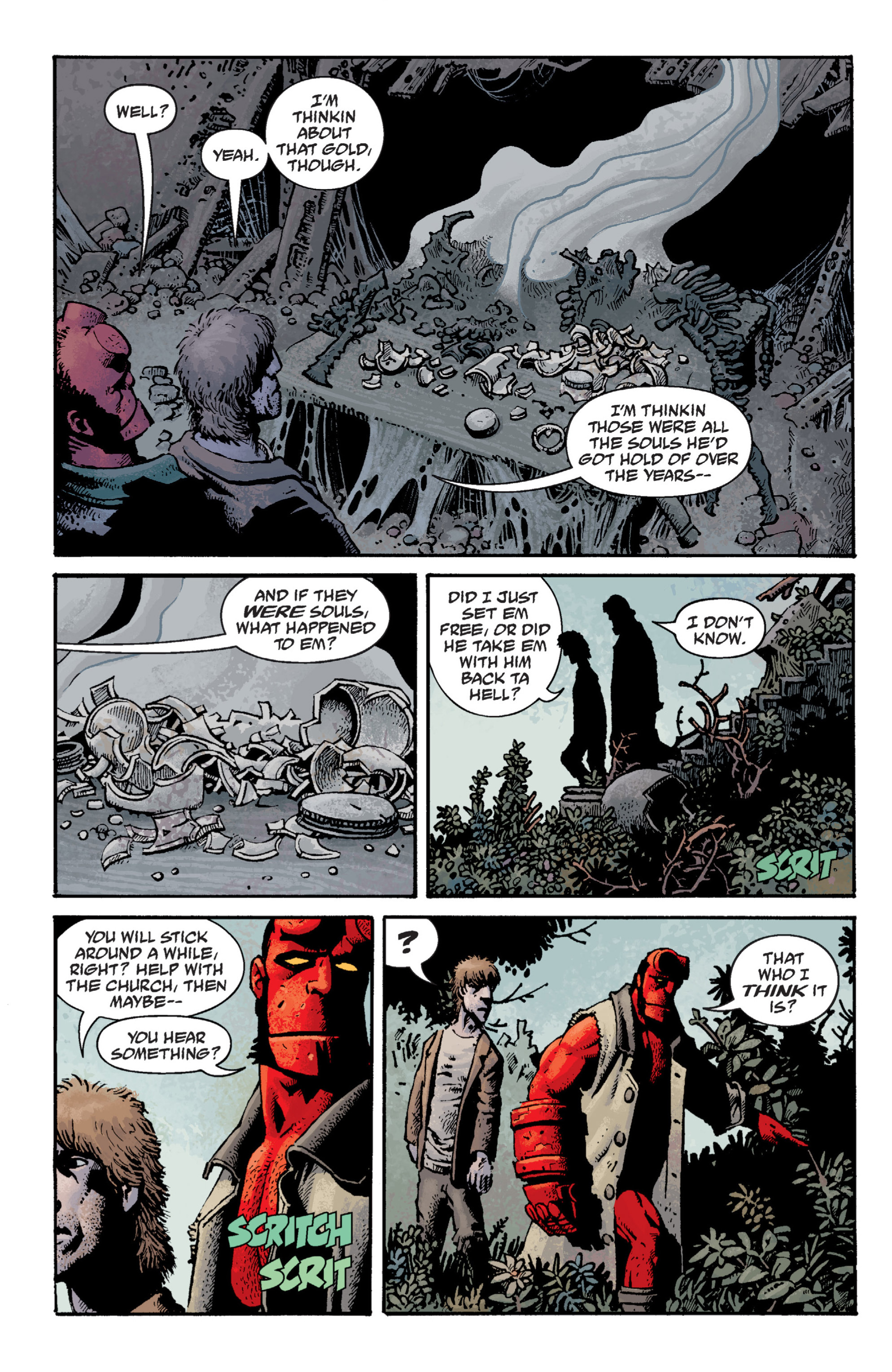 Read online Hellboy comic -  Issue #10 - 80