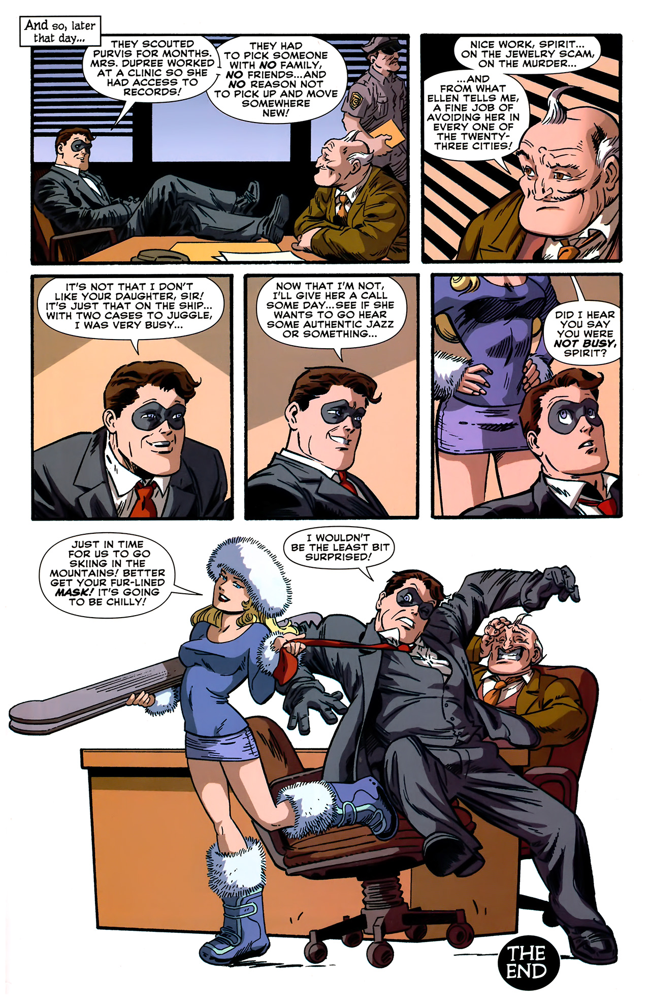 Read online The Spirit (2007) comic -  Issue #17 - 23