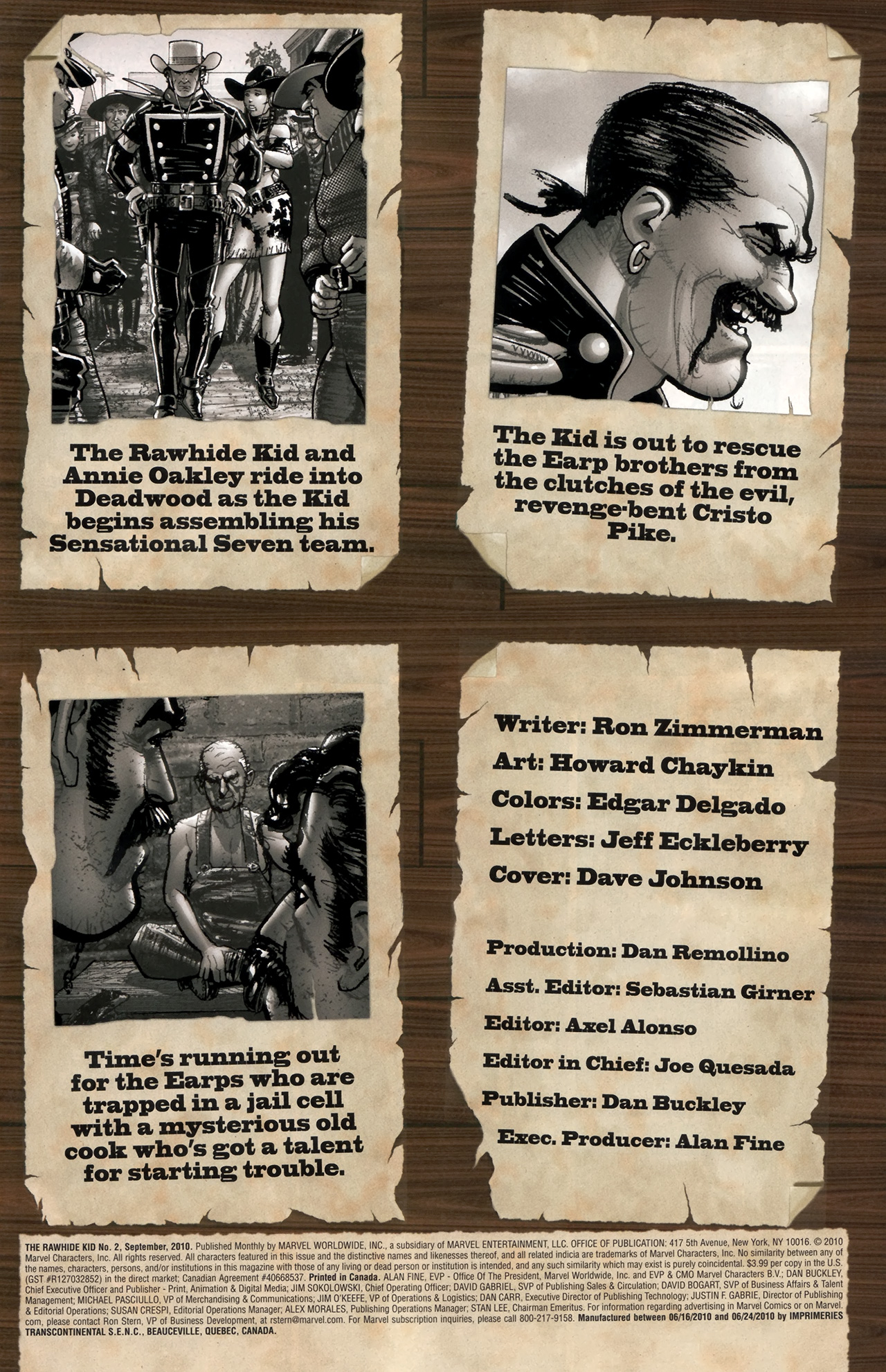 Read online Rawhide Kid (2010) comic -  Issue #2 - 2