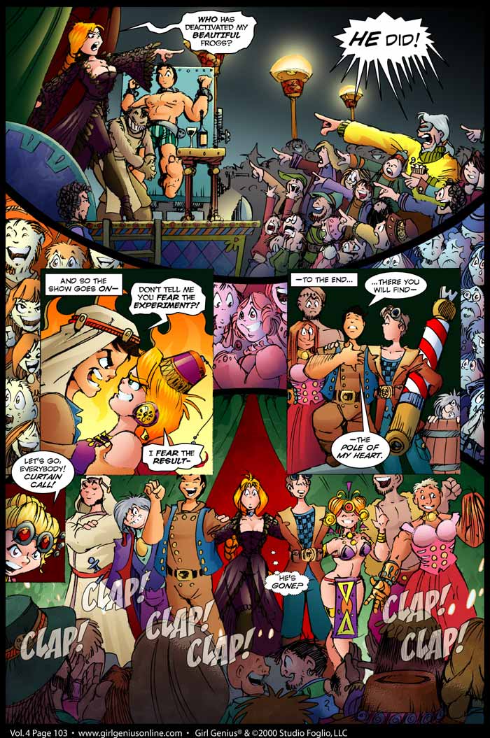 Read online Girl Genius (2002) comic -  Issue #4 - 105