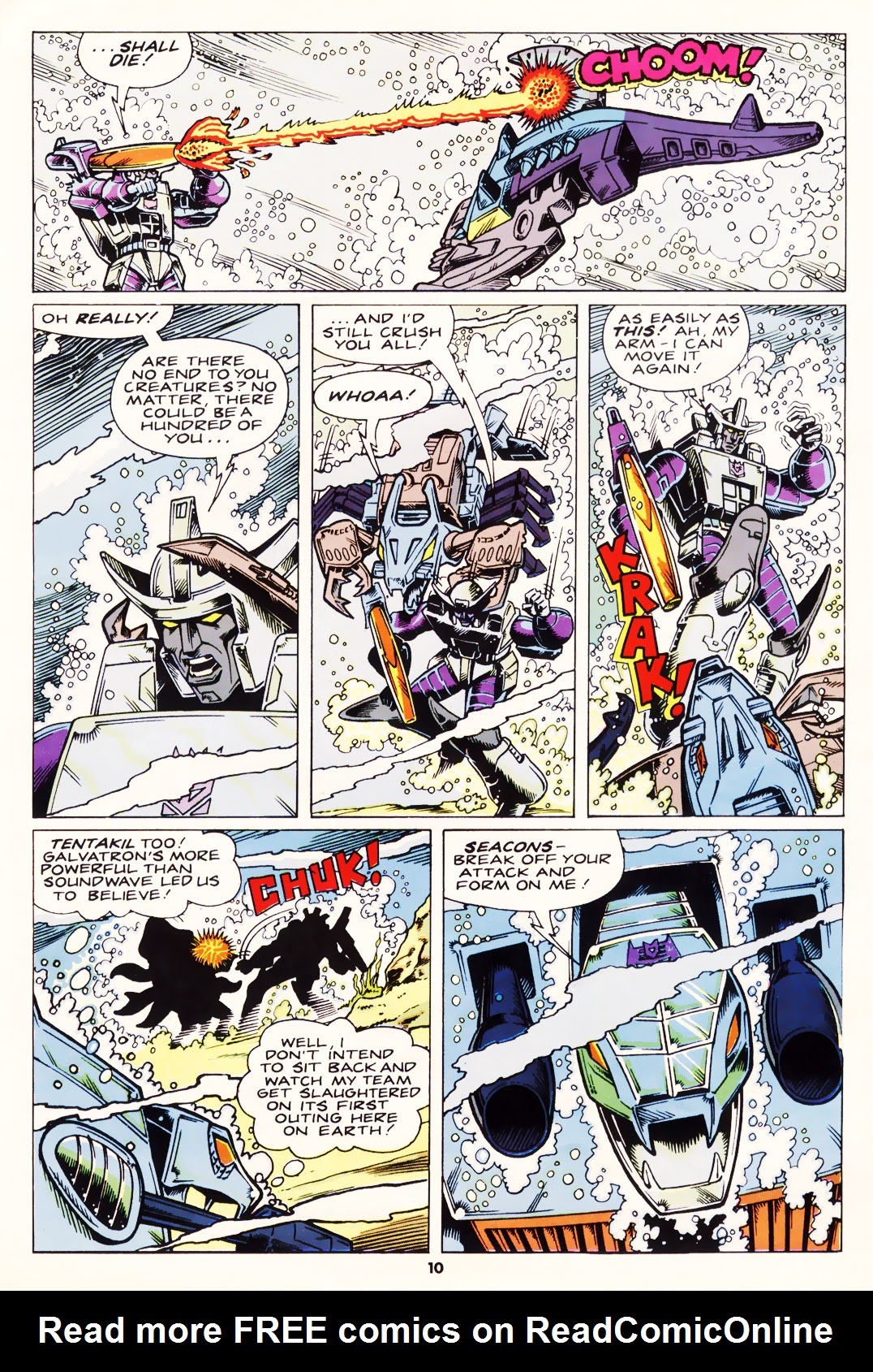 Read online The Transformers (UK) comic -  Issue #152 - 9