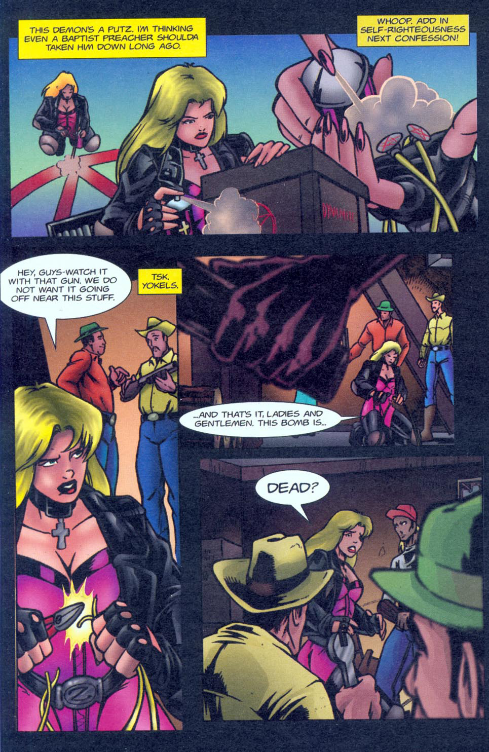 Read online Shotgun Mary:  Deviltown comic -  Issue # Full - 9