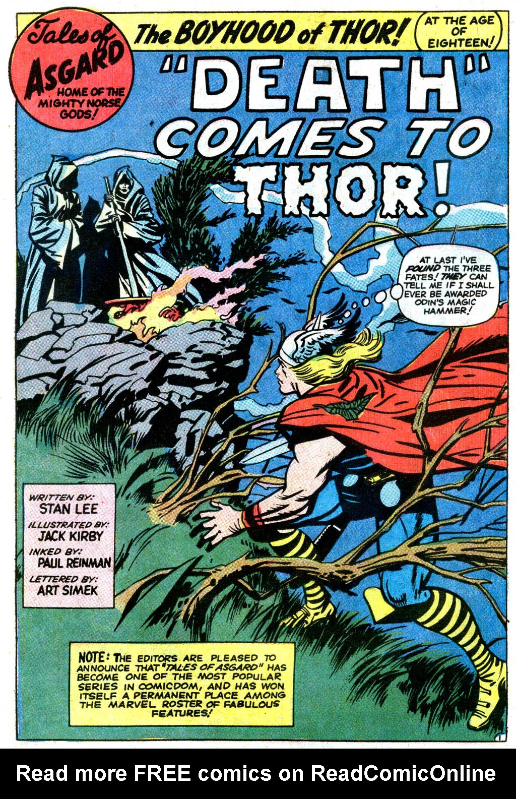 Read online Tales of Asgard (1968) comic -  Issue # Full - 32