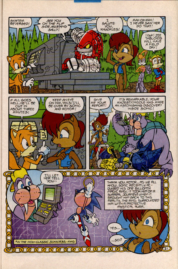 Read online Sonic & Knuckles: Mecha Madness Special comic -  Issue # Full - 23