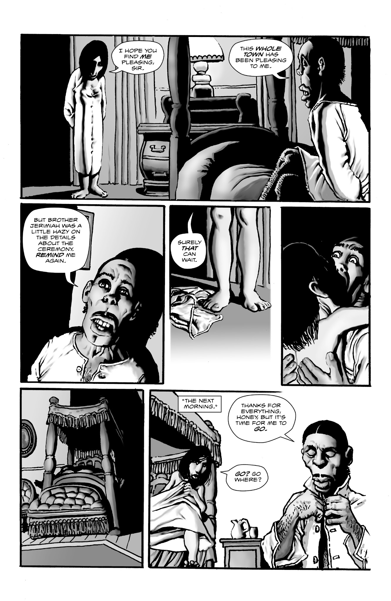Read online Shadows on the Grave comic -  Issue #6 - 8