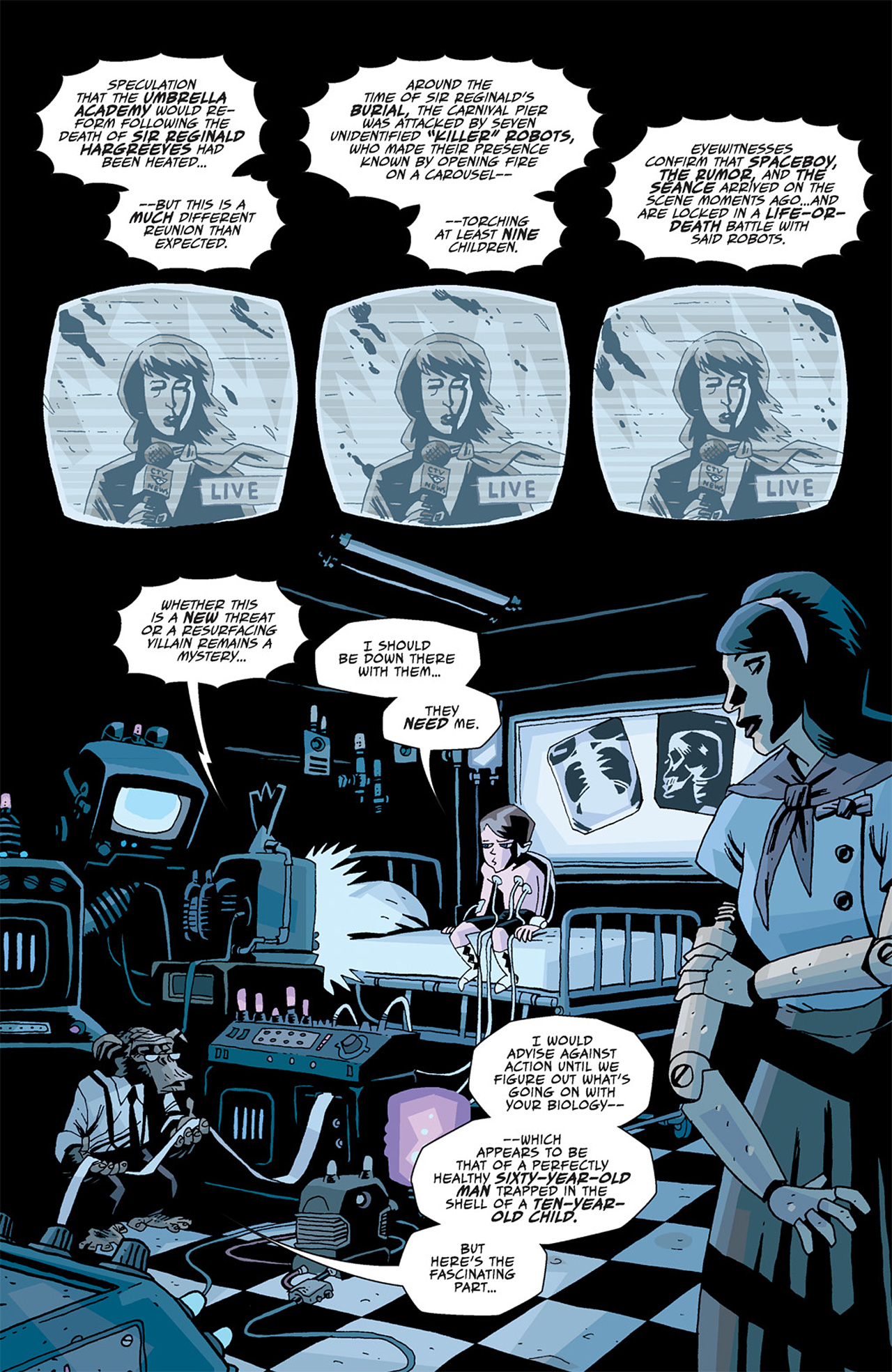 Read online The Umbrella Academy: Apocalypse Suite comic -  Issue #3 - 8