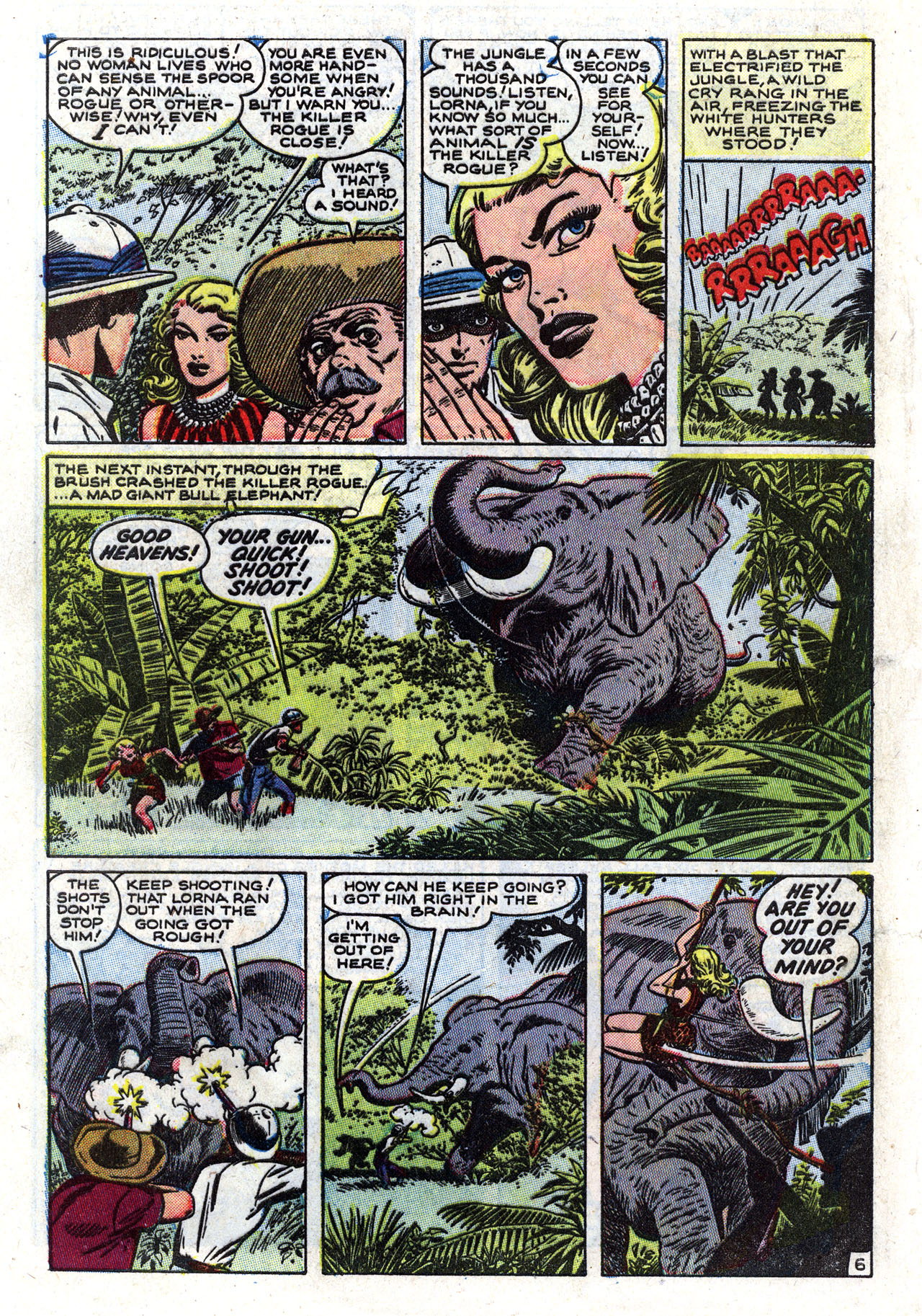 Read online Lorna, The Jungle Queen comic -  Issue #2 - 8