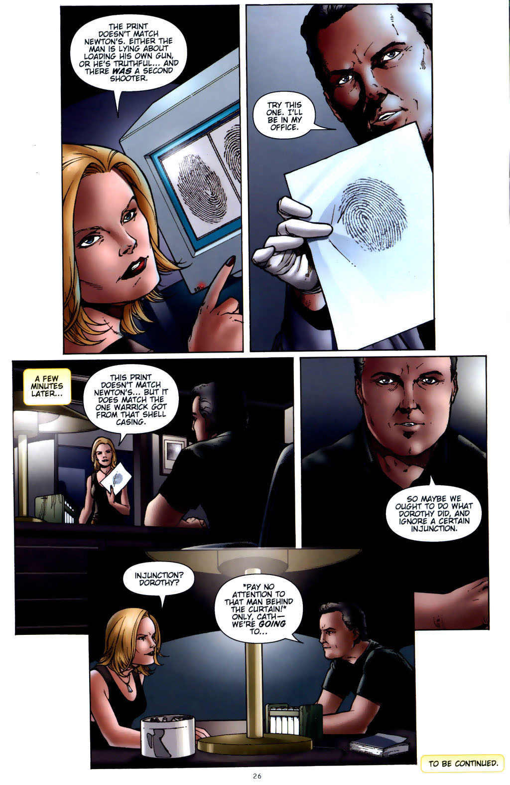 Read online CSI: Crime Scene Investigation: Demon House comic -  Issue #3 - 24