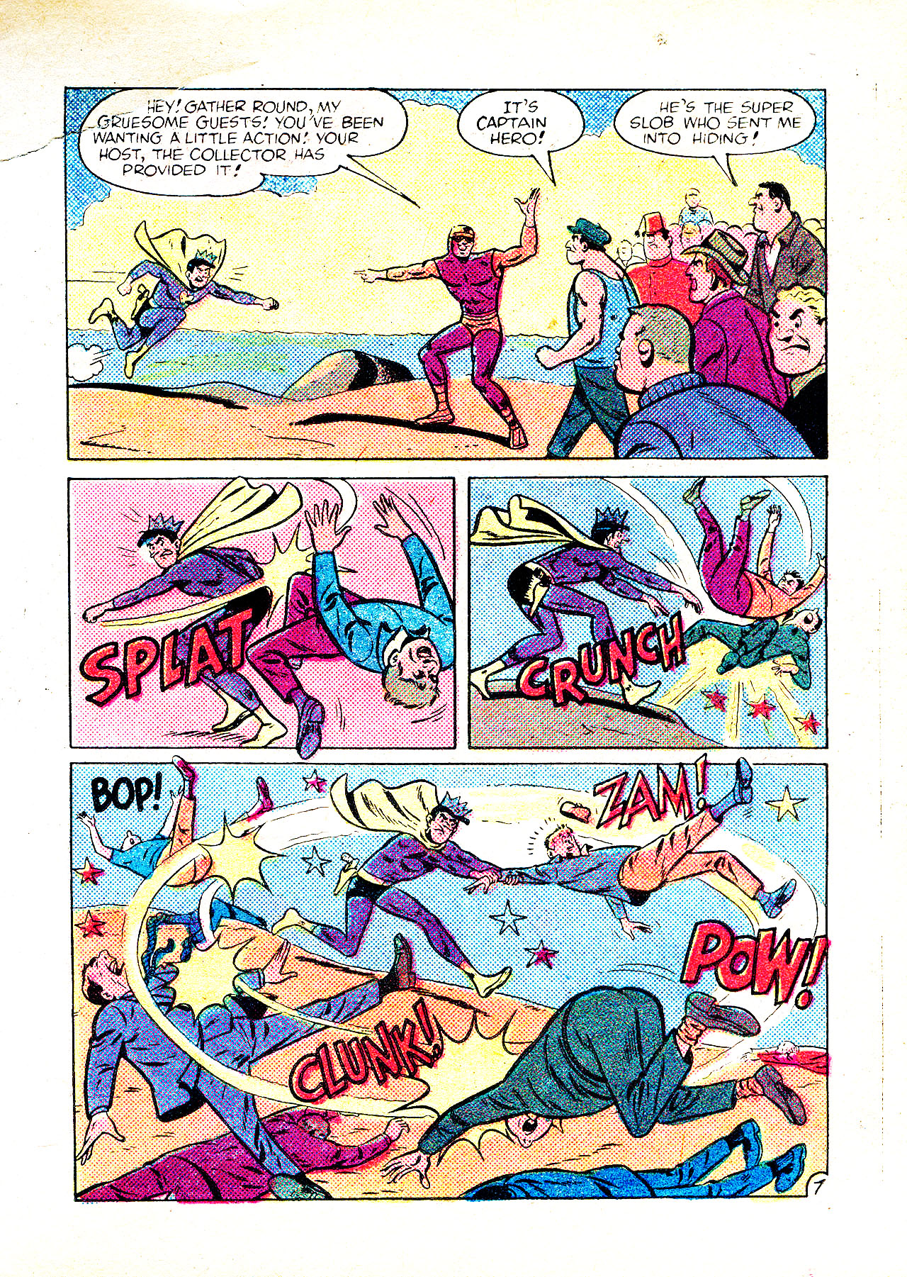 Read online Captain Hero Comics Digest Magazine comic -  Issue # TPB - 71