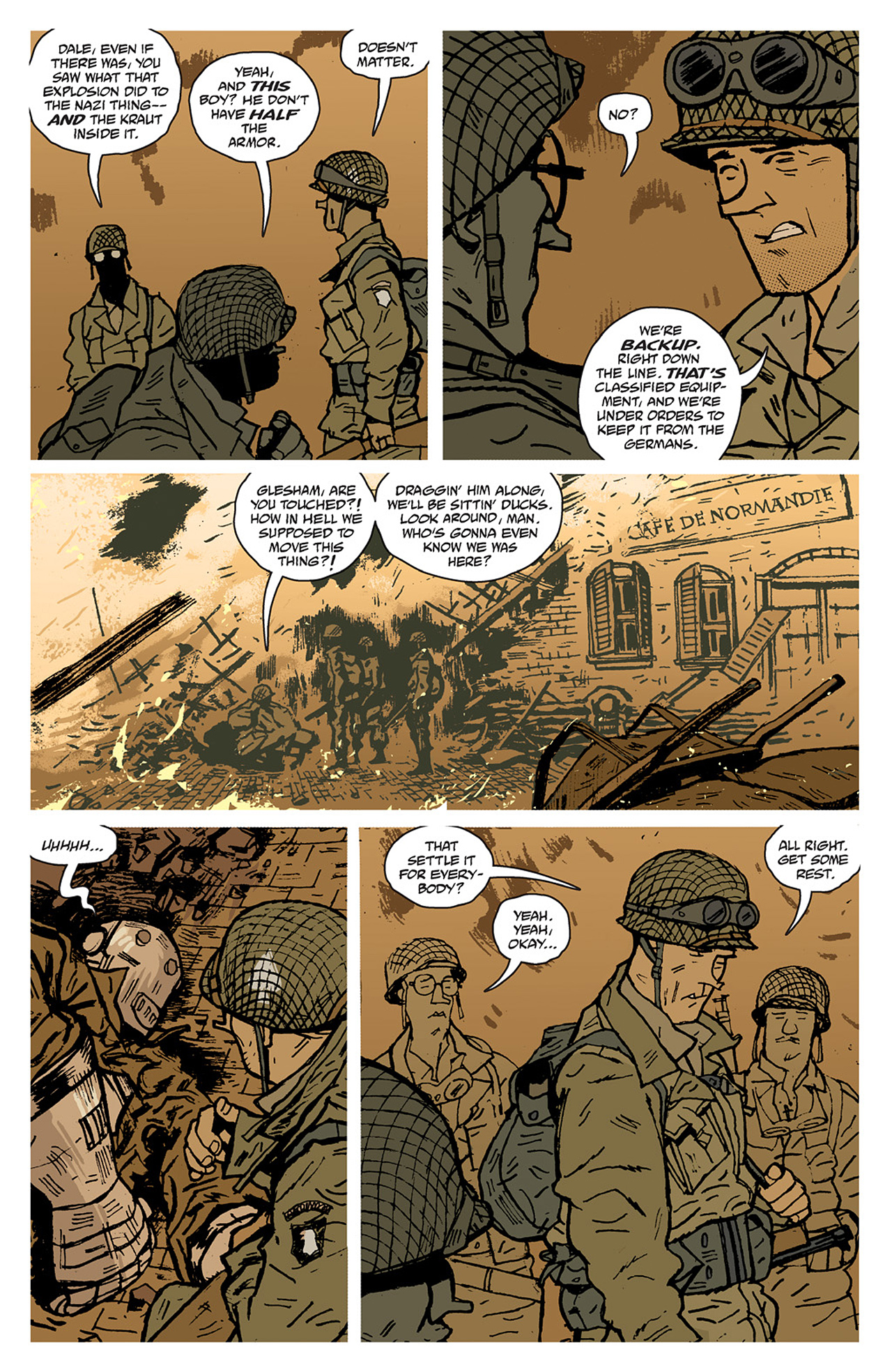 Read online Sledgehammer 44 comic -  Issue #1 - 19