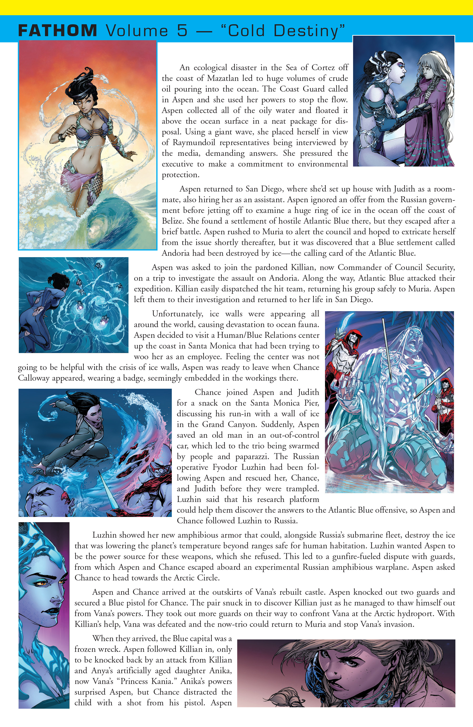 Read online Michael Turner's Fathom Primer comic -  Issue # Full - 18