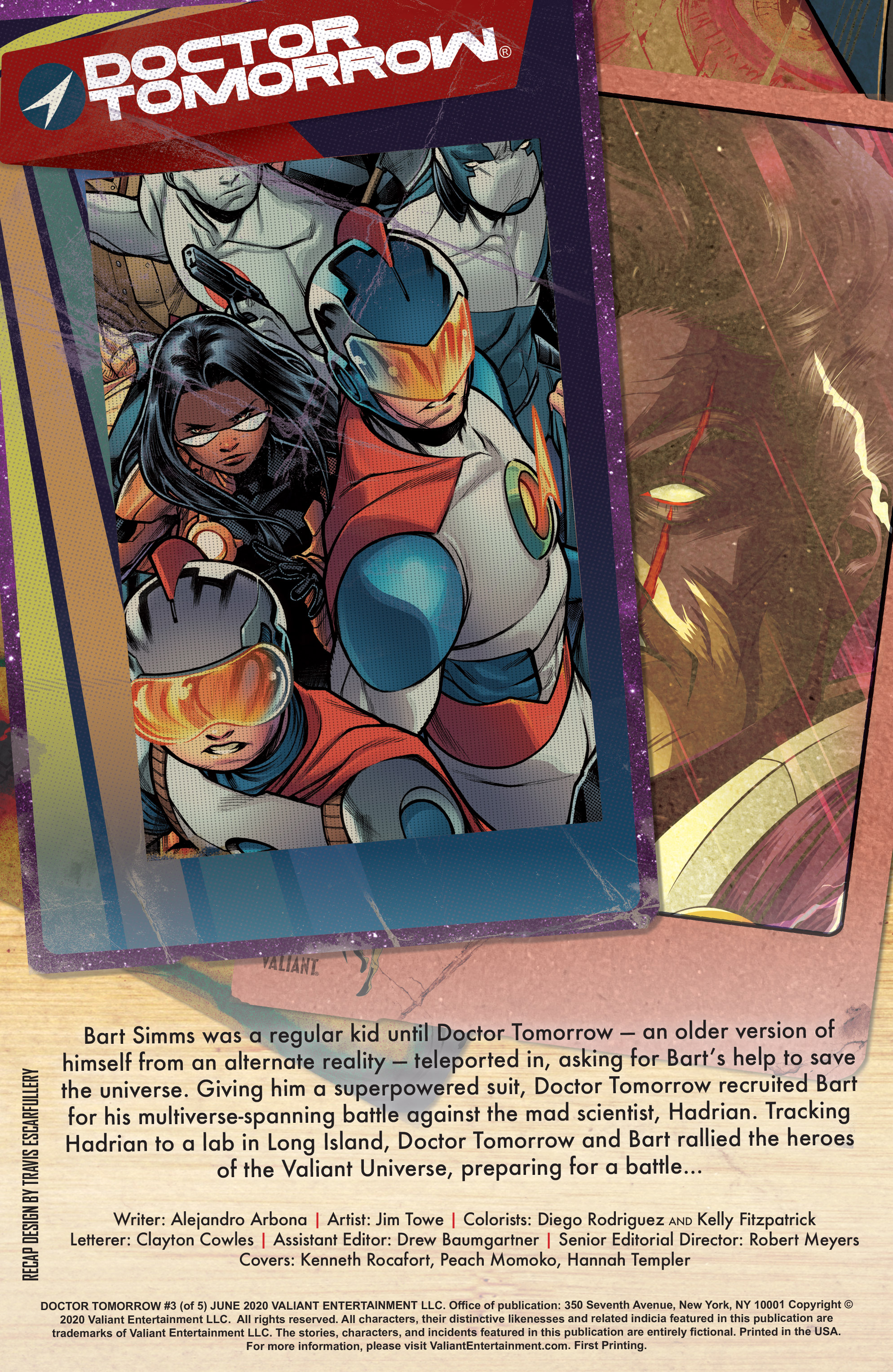 Read online Doctor Tomorrow (2020) comic -  Issue #3 - 2