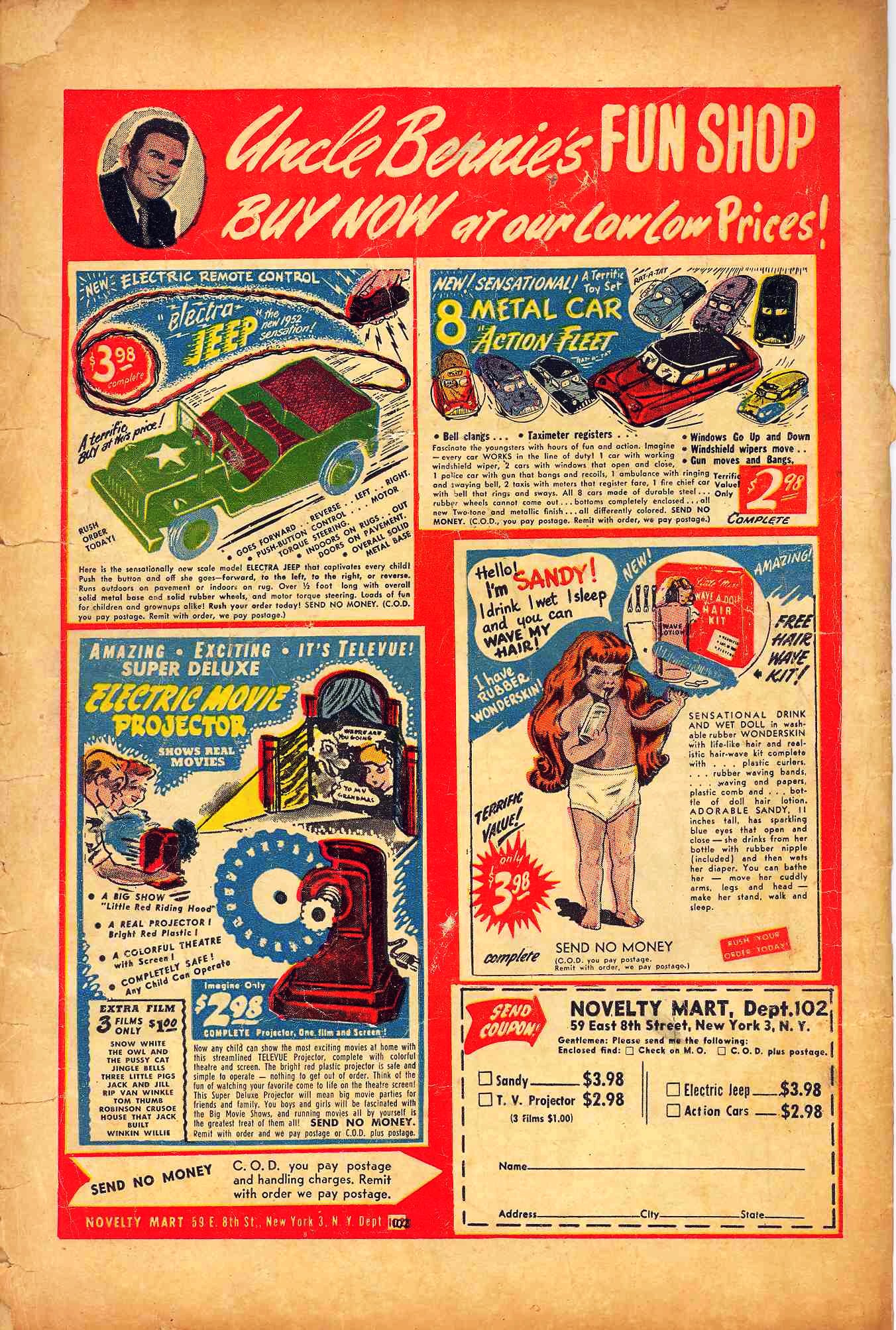 Read online Weird Mysteries (1952) comic -  Issue #6 - 36